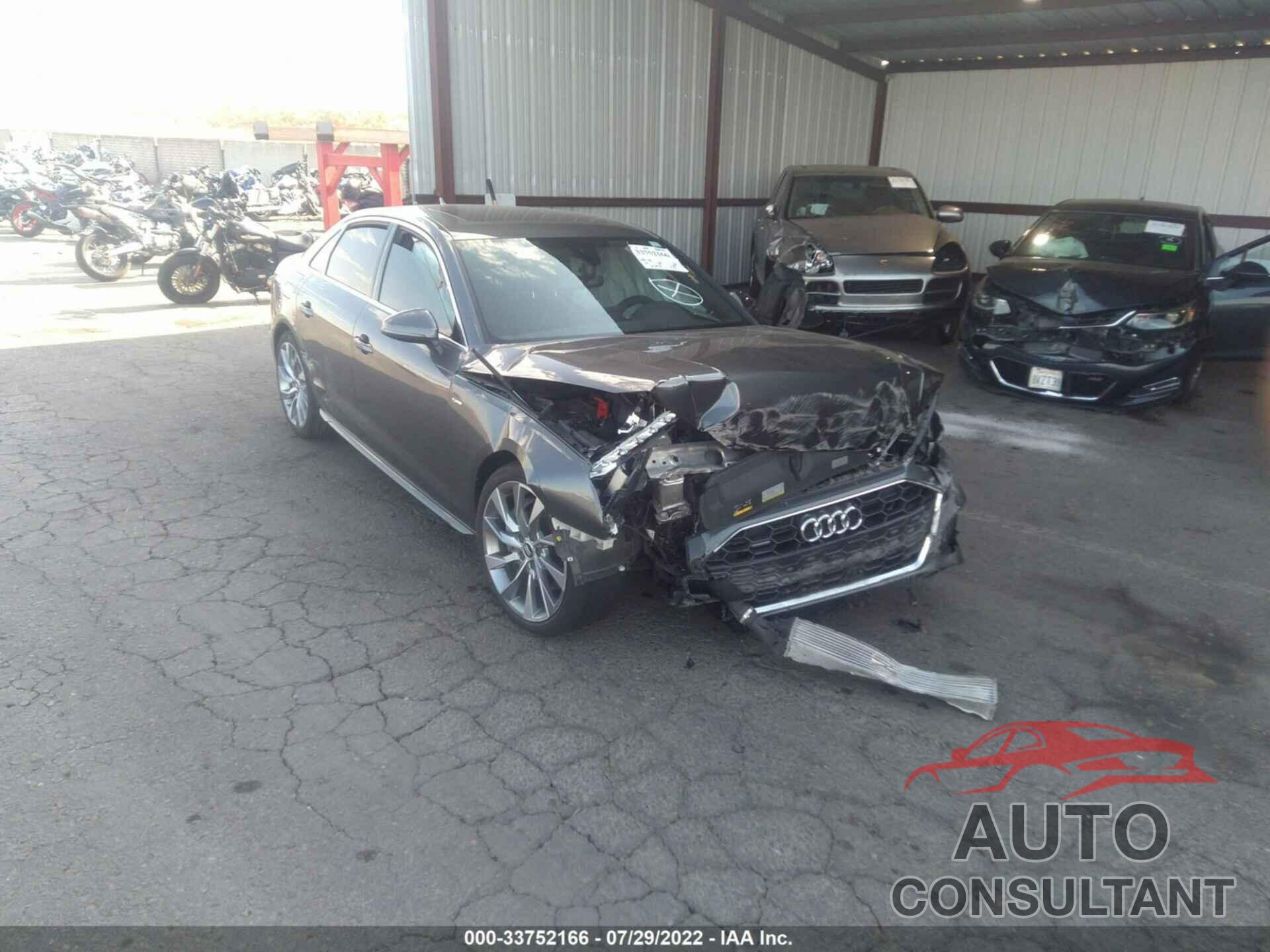 AUDI A4 2020 - WAUENAF43LA042472