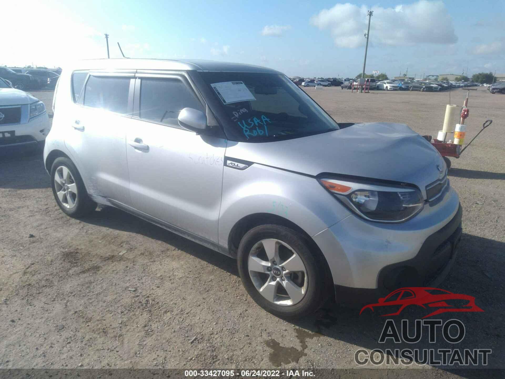 KIA SOUL 2019 - KNDJN2A25K7011202