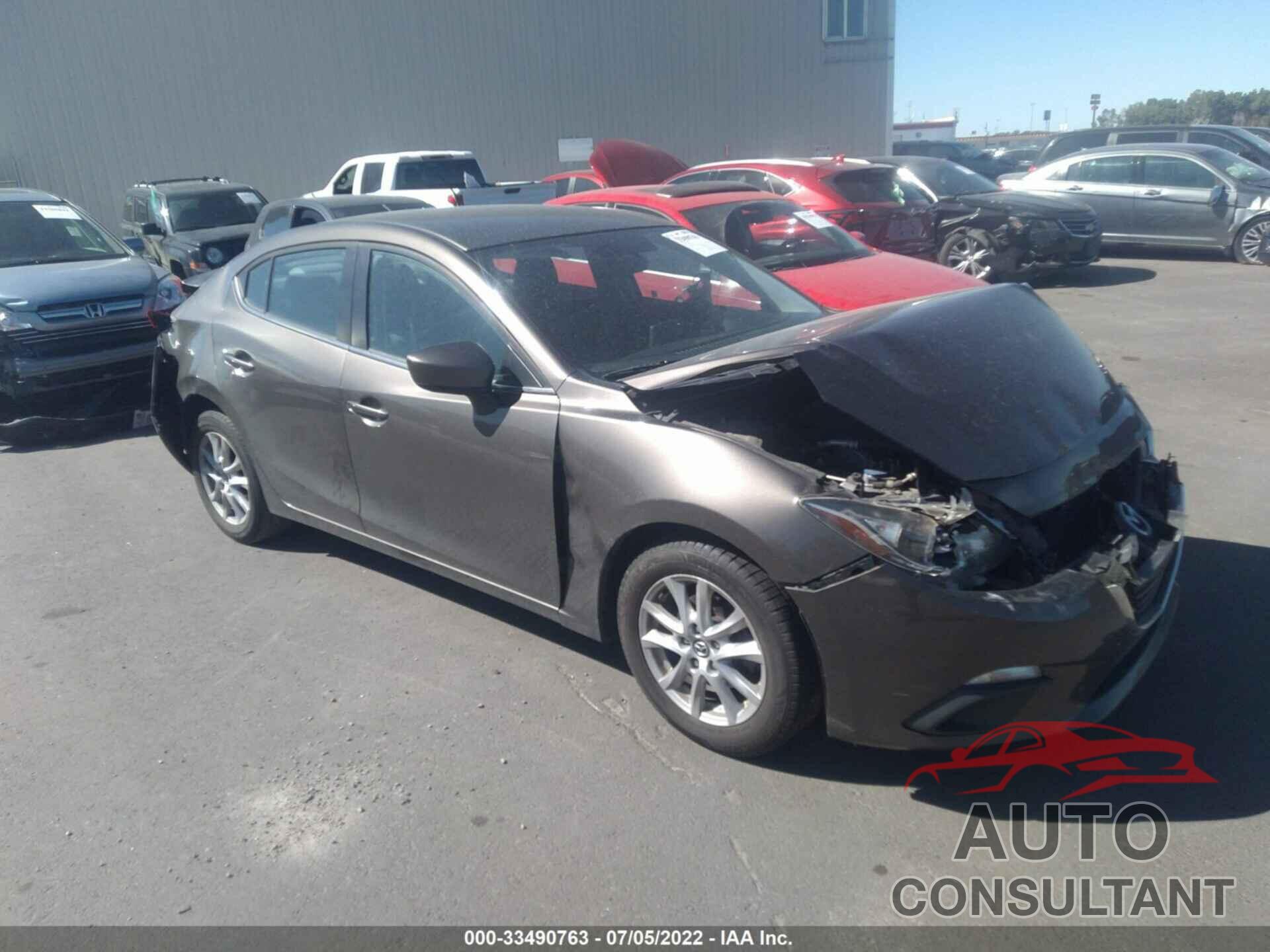 MAZDA MAZDA3 2016 - JM1BM1U75G1349234