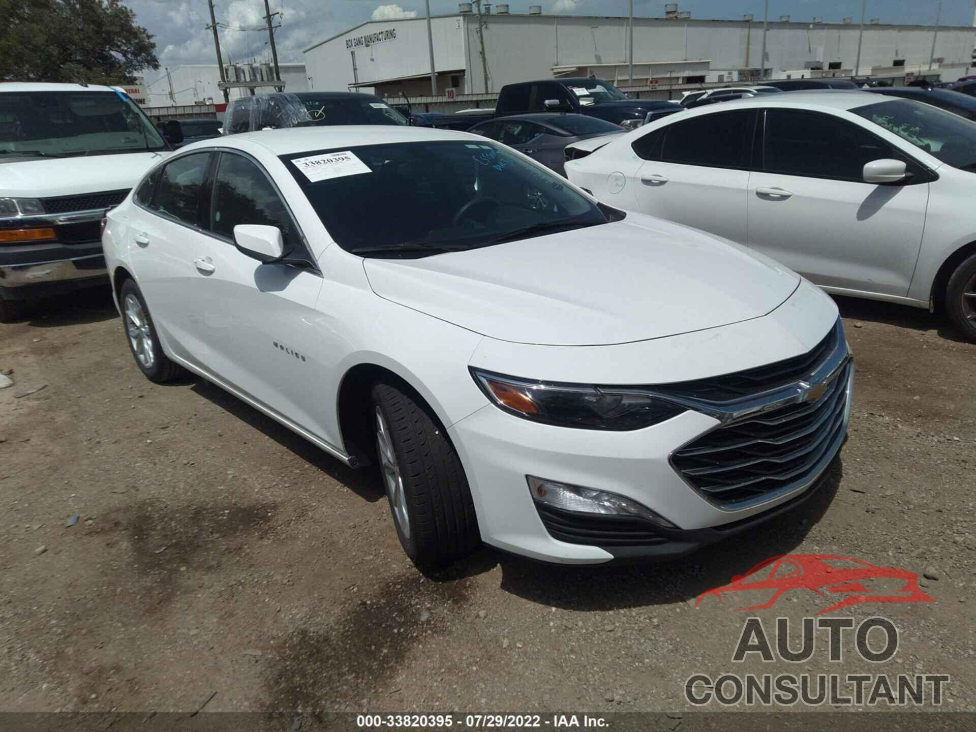 CHEVROLET MALIBU 2021 - 1G1ZD5ST6MF071375