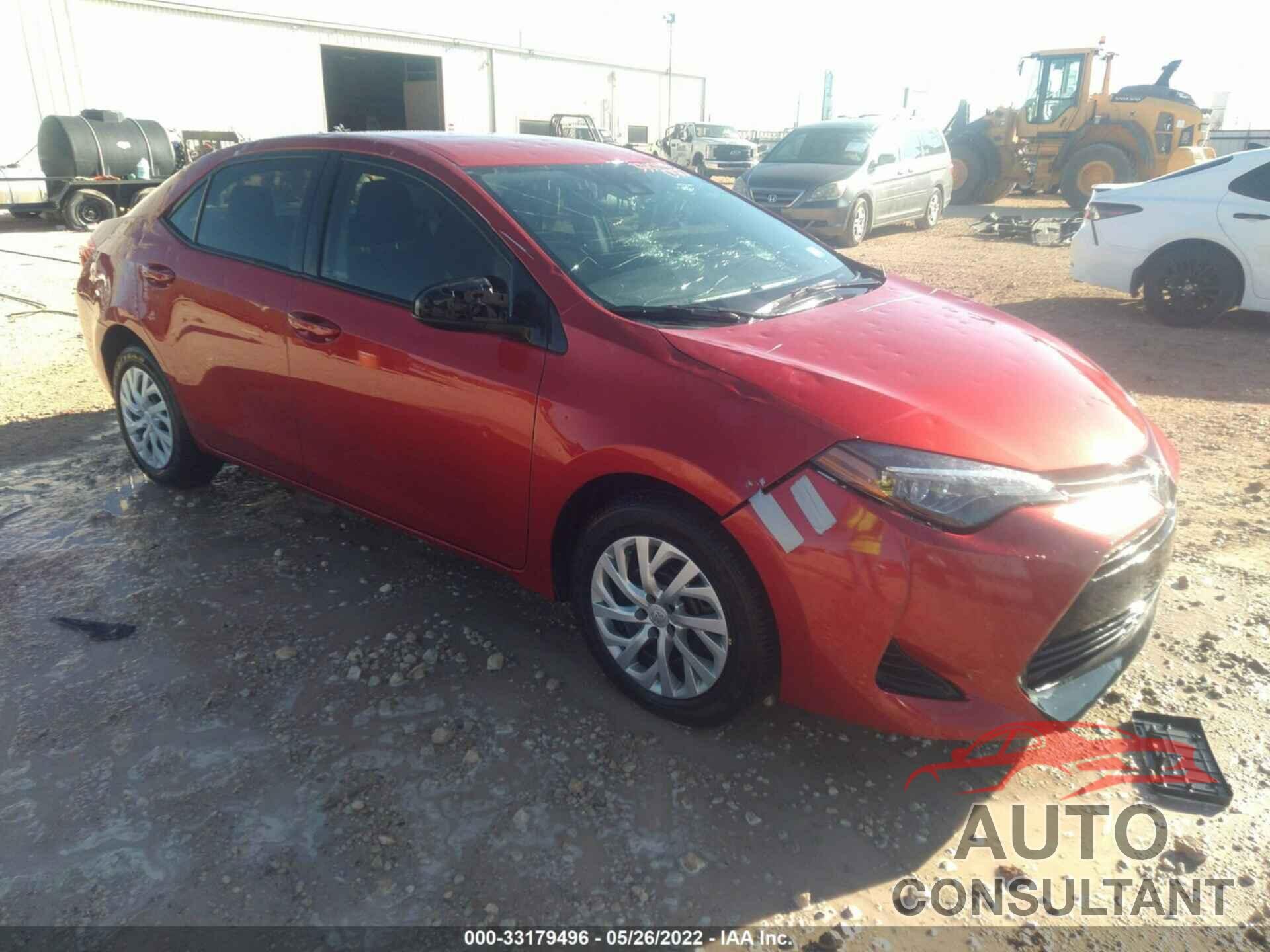 TOYOTA COROLLA 2019 - 5YFBURHE7KP880656
