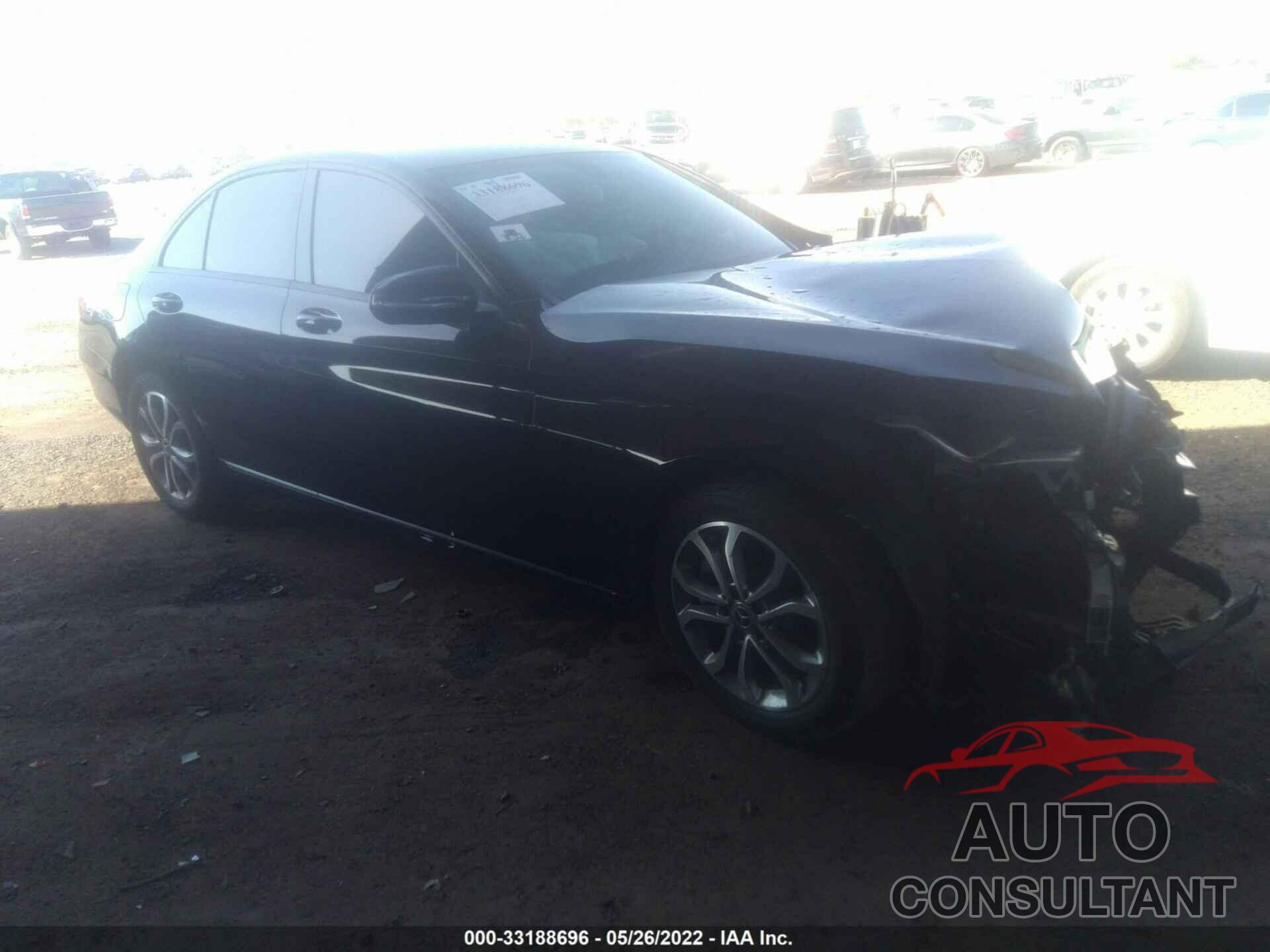 MERCEDES-BENZ C-CLASS 2017 - 55SWF4JB8HU227688