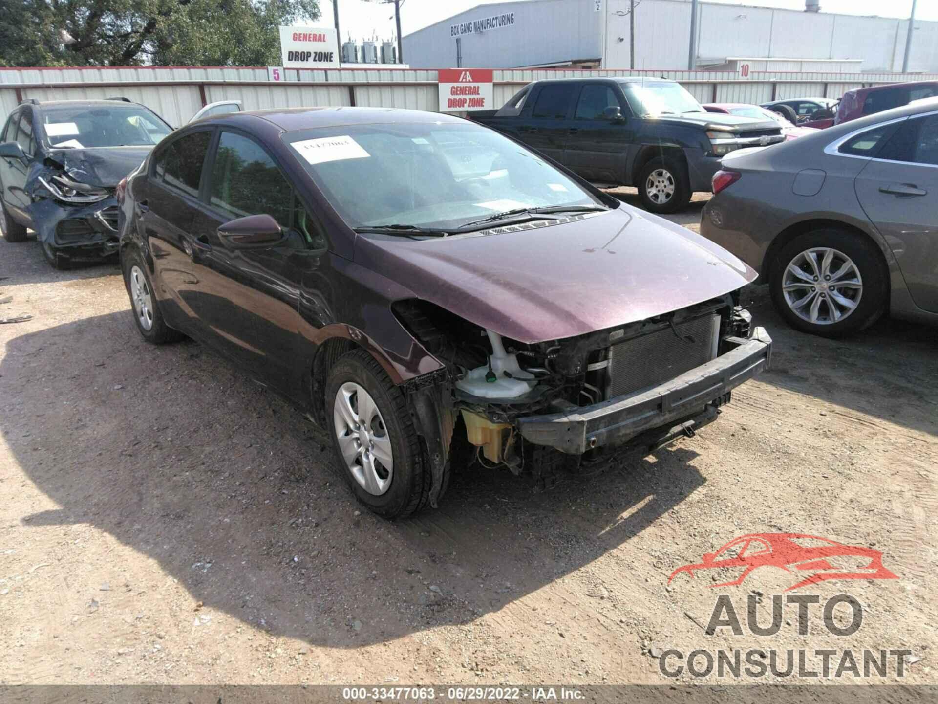 KIA FORTE 2018 - 3KPFK4A79JE246027