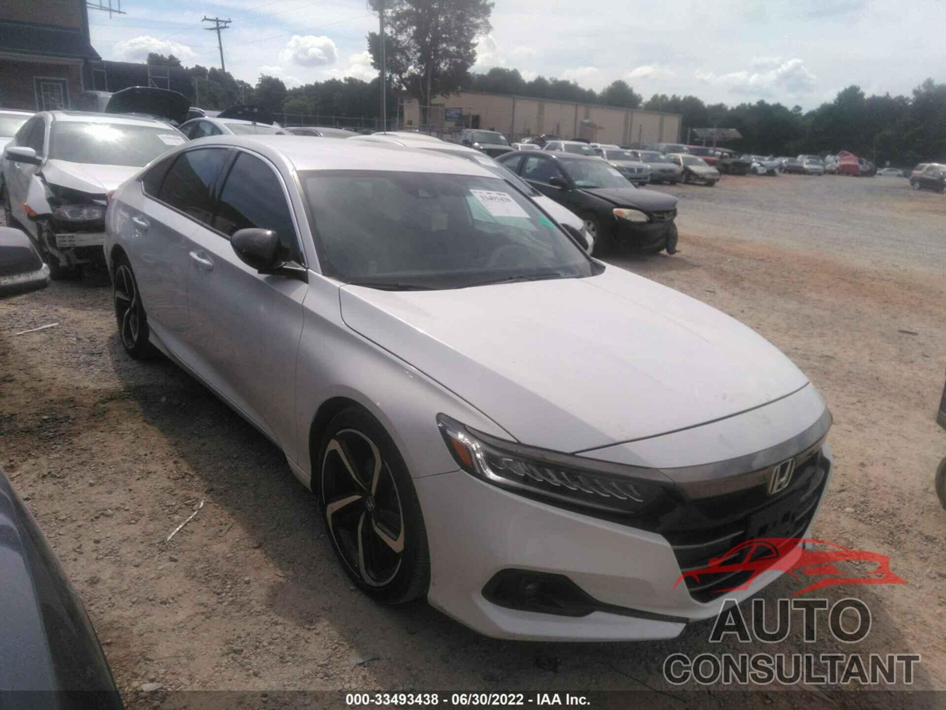 HONDA ACCORD SEDAN 2021 - 1HGCV1F39MA016737