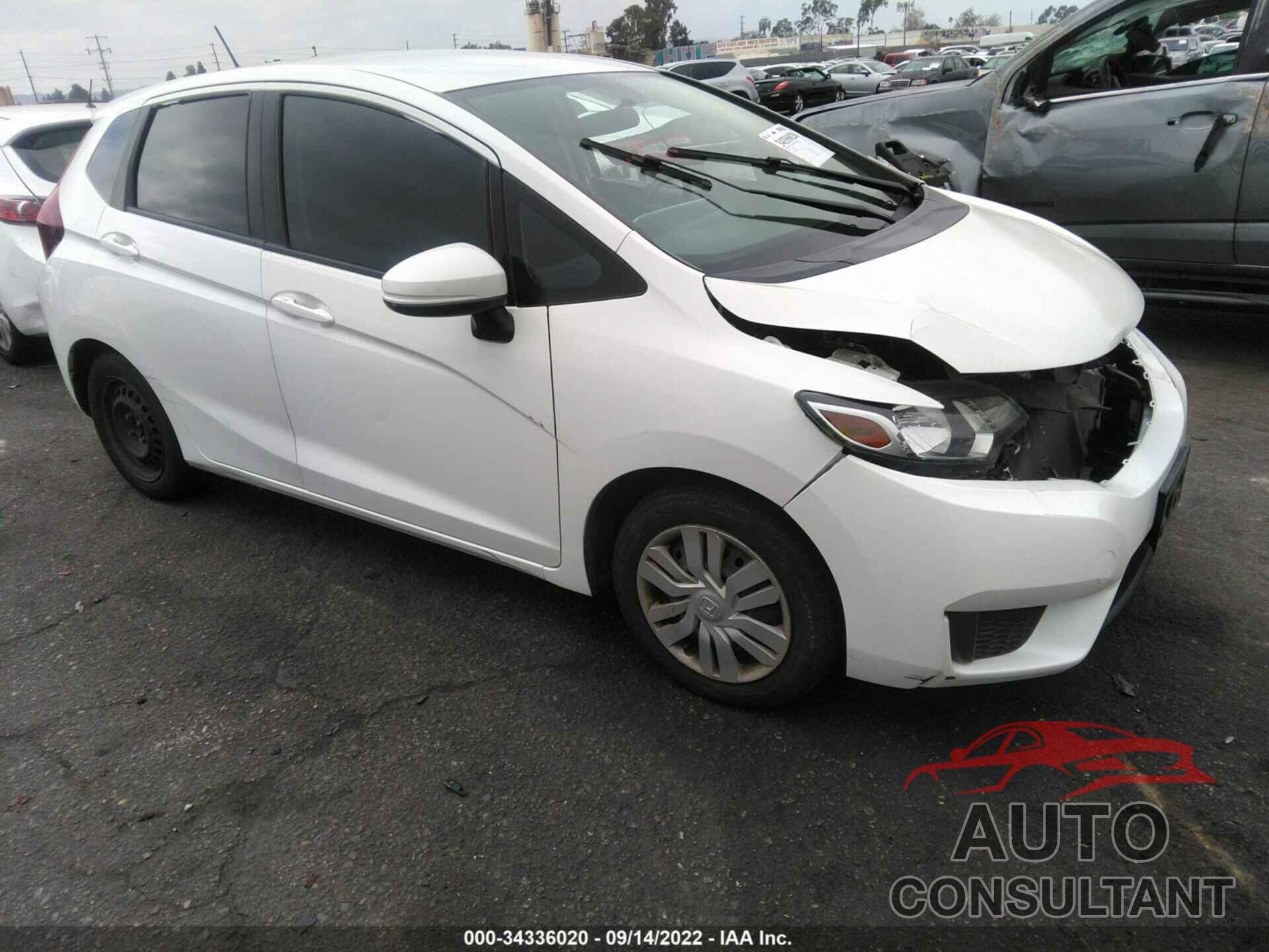 HONDA FIT 2017 - JHMGK5H59HS006125