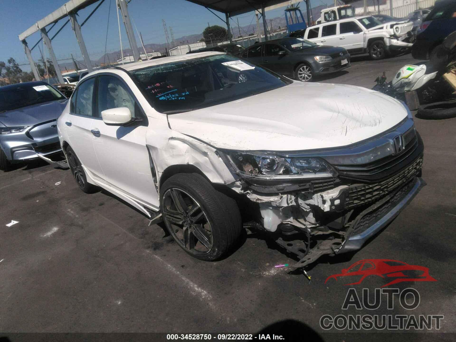 HONDA ACCORD SEDAN 2017 - 1HGCR2F10HA138580