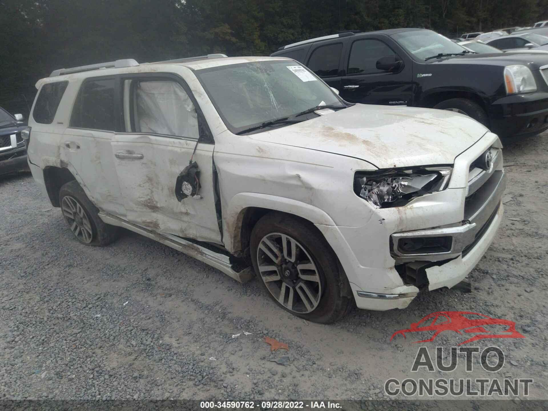 TOYOTA 4RUNNER 2017 - JTEZU5JR3H5152922