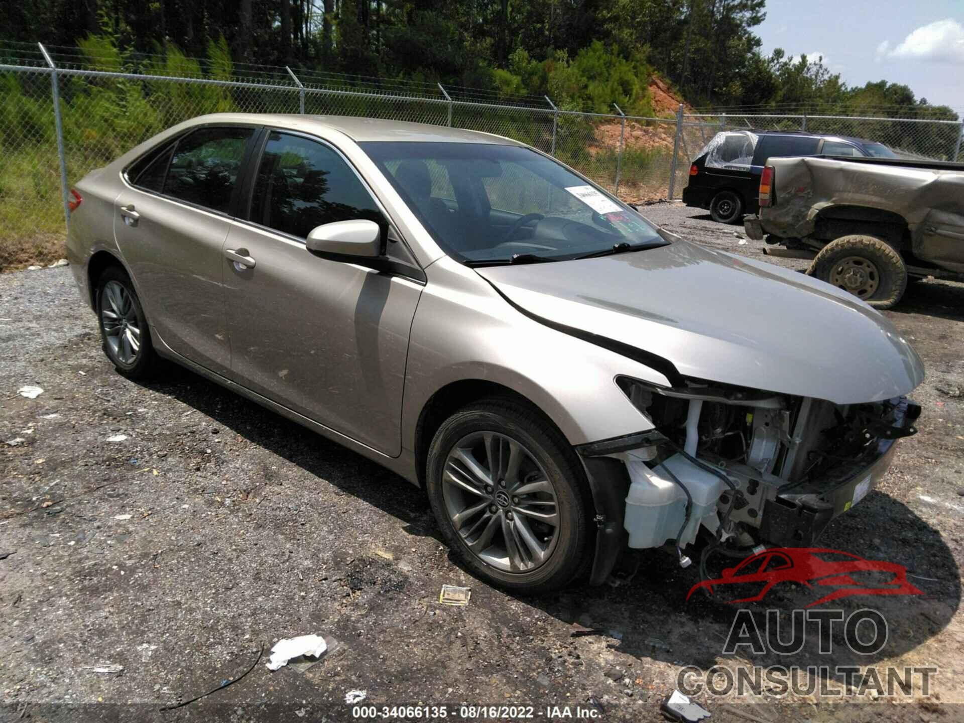 TOYOTA CAMRY 2016 - 4T1BF1FK1GU156875
