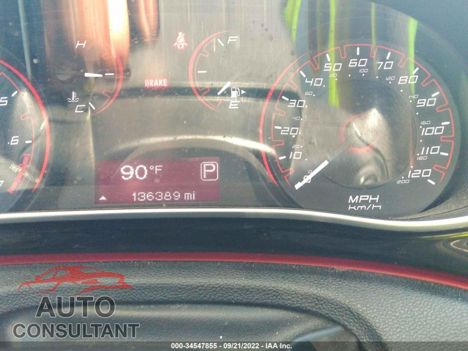 DODGE DART 2016 - 1C3CDFBB6GD564214
