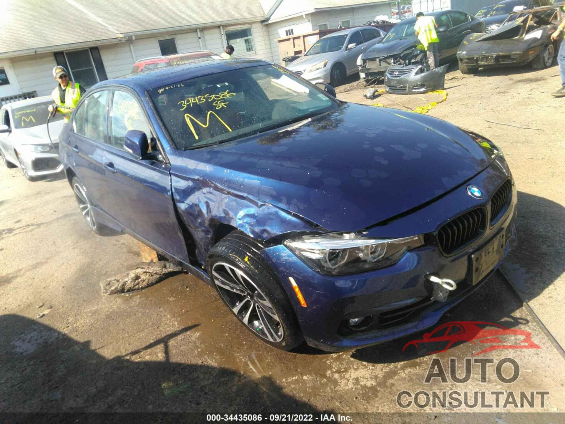 BMW 3 SERIES 2018 - WBA8B7C59JA586316