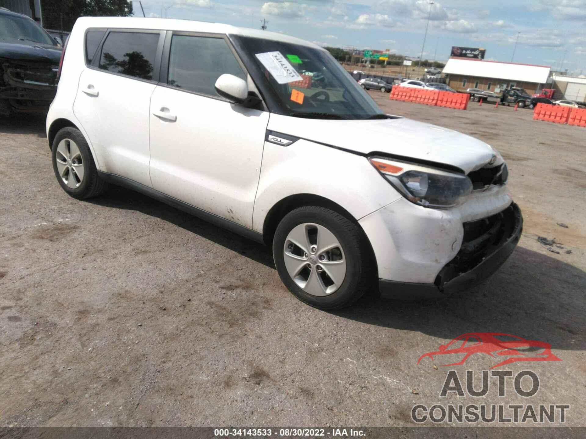 KIA SOUL 2016 - KNDJN2A29G7310585