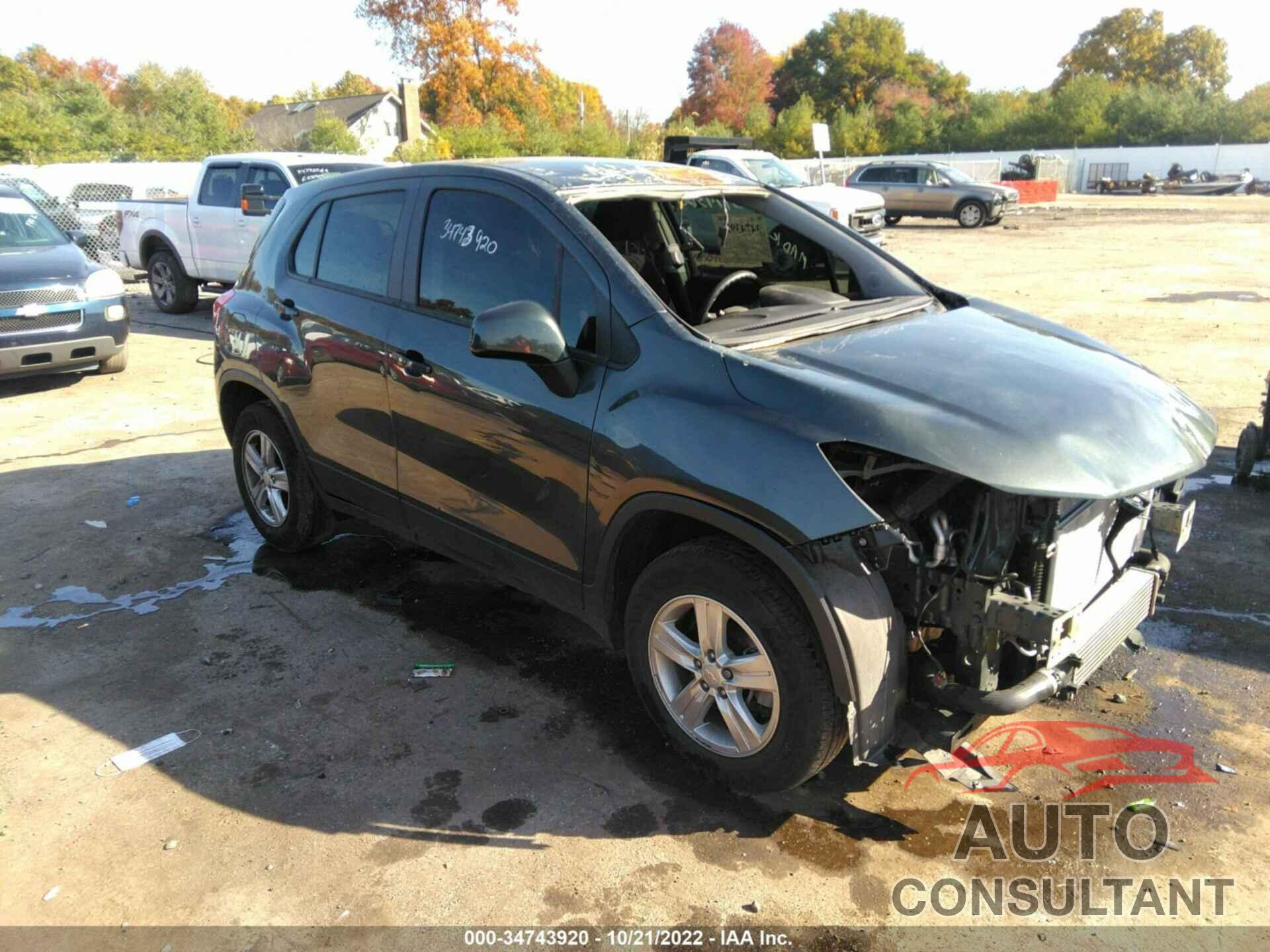 CHEVROLET TRAX 2019 - 3GNCJKSB4KL384723