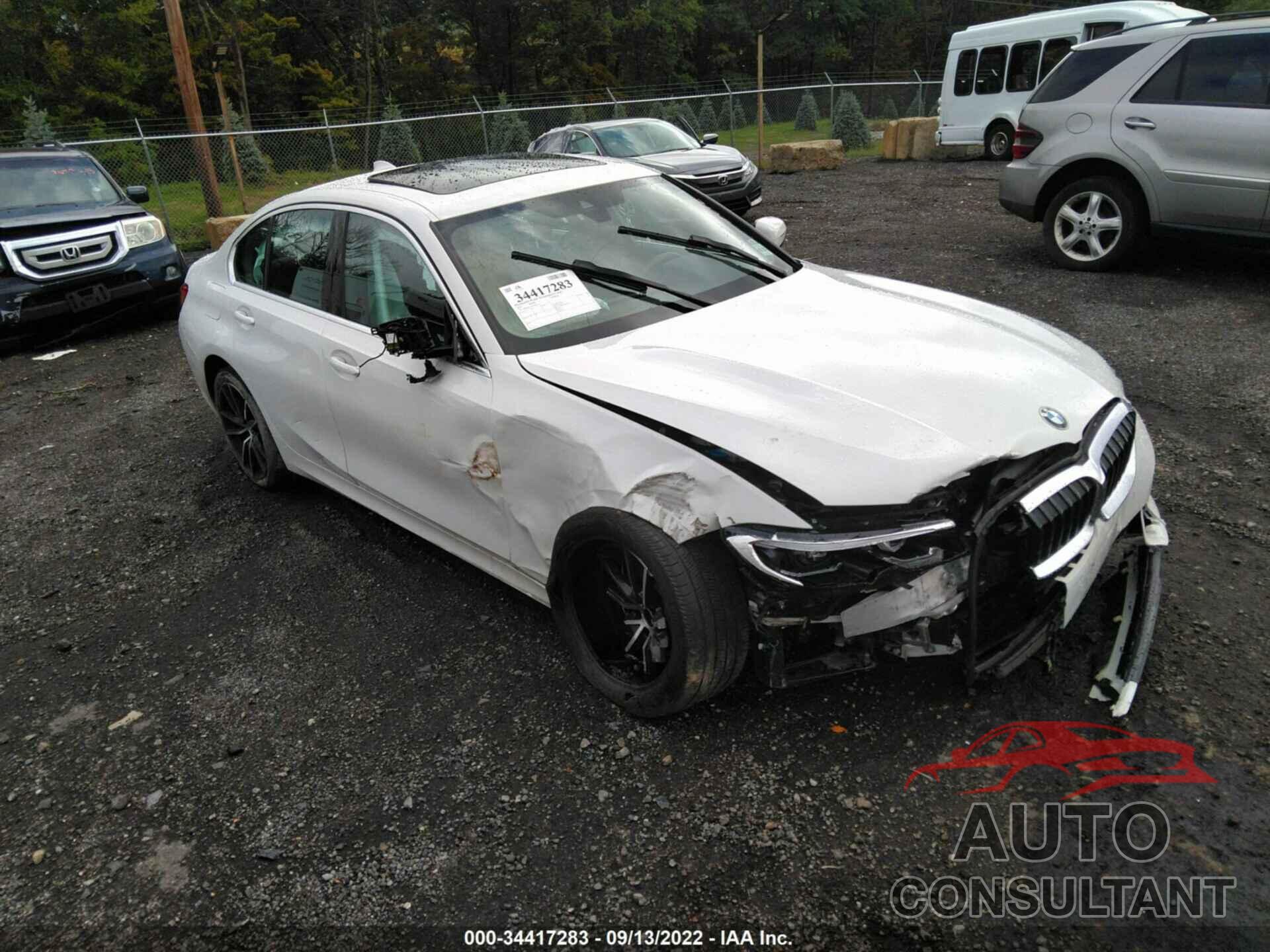 BMW 3 SERIES 2019 - WBA5R7C57KFH23212