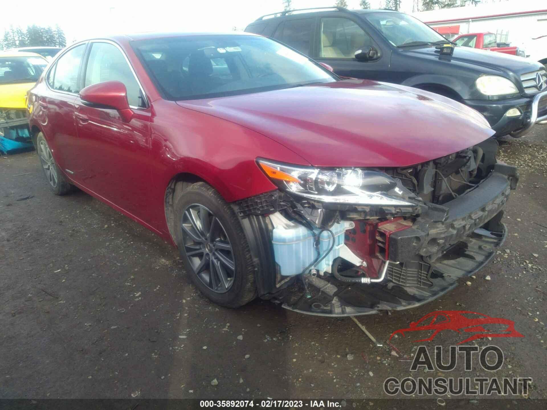 LEXUS ES 300H 2016 - JTHBW1GG8G2108833