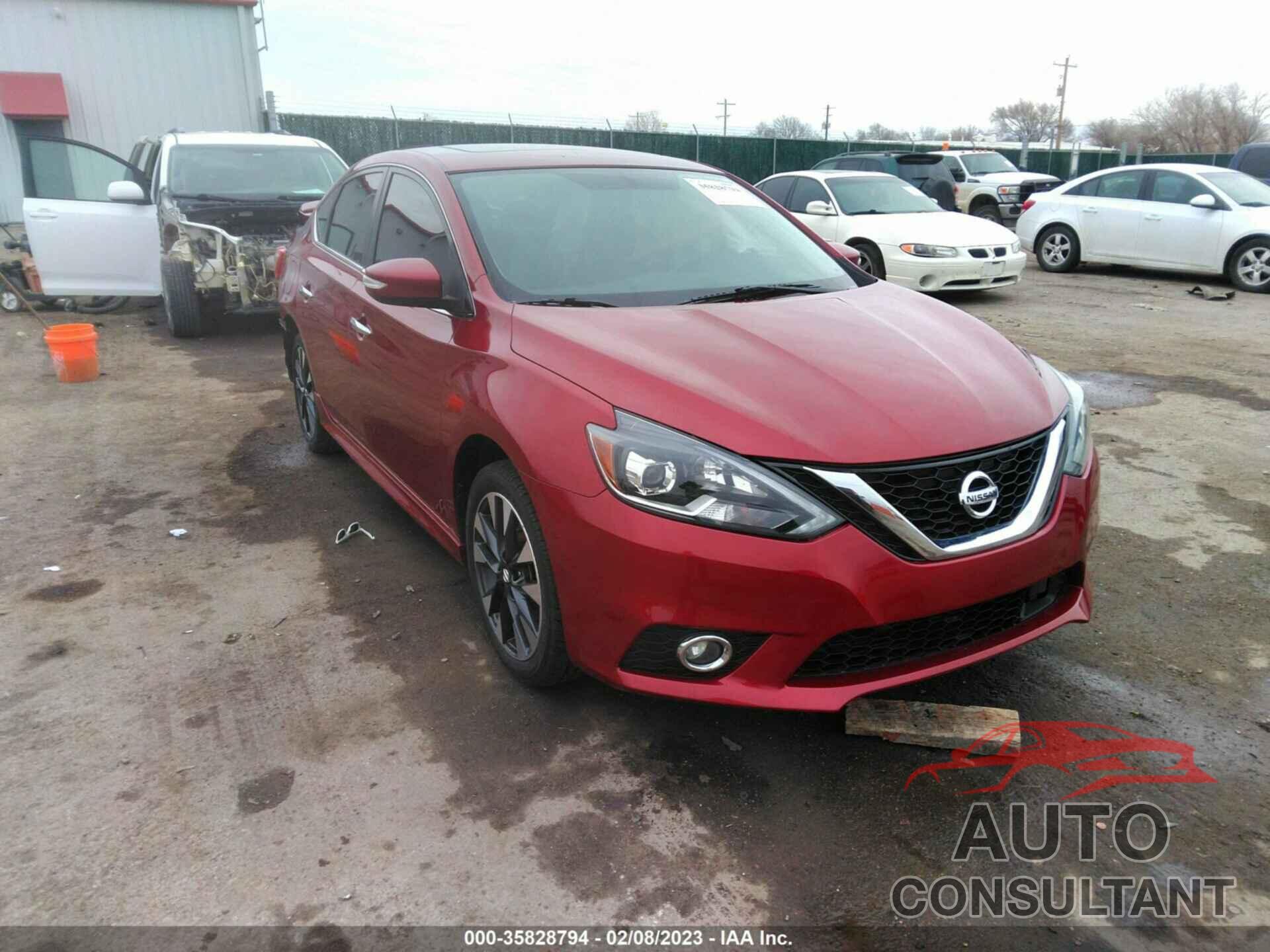 NISSAN SENTRA 2018 - 3N1AB7AP5JY340032