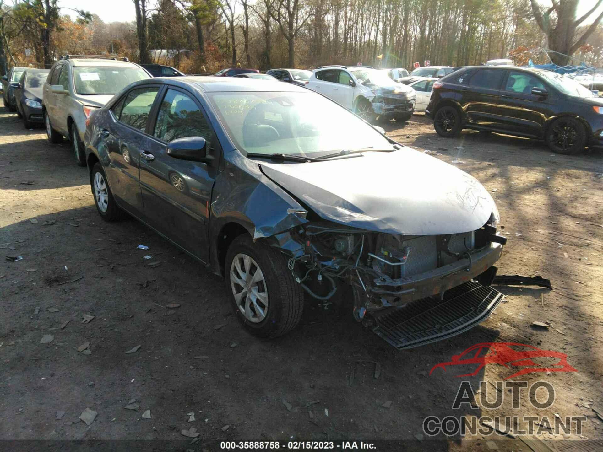 TOYOTA COROLLA 2017 - 2T1BURHE6HC913185