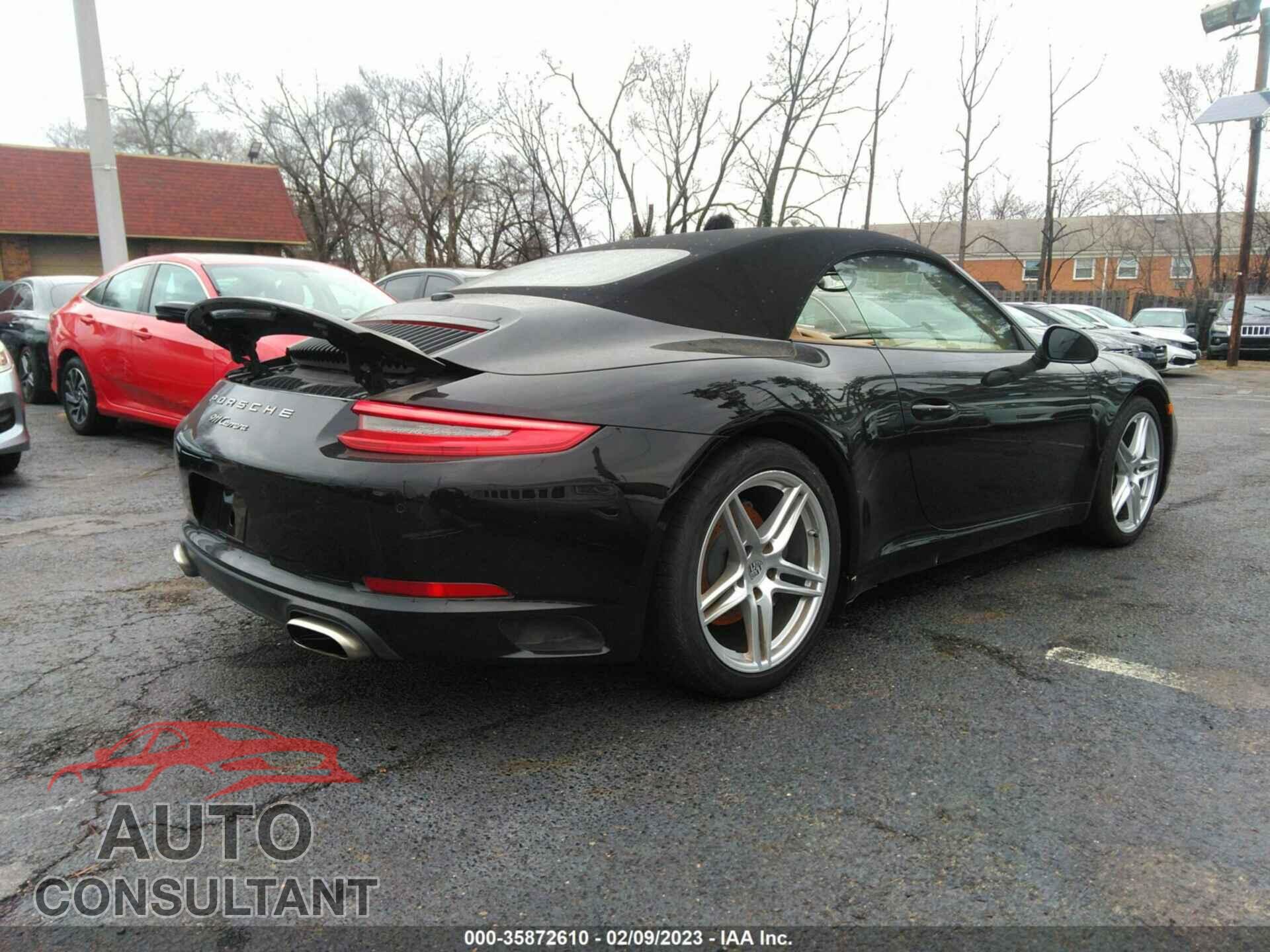 PORSCHE 911 2017 - WP0CA2A95HS141648