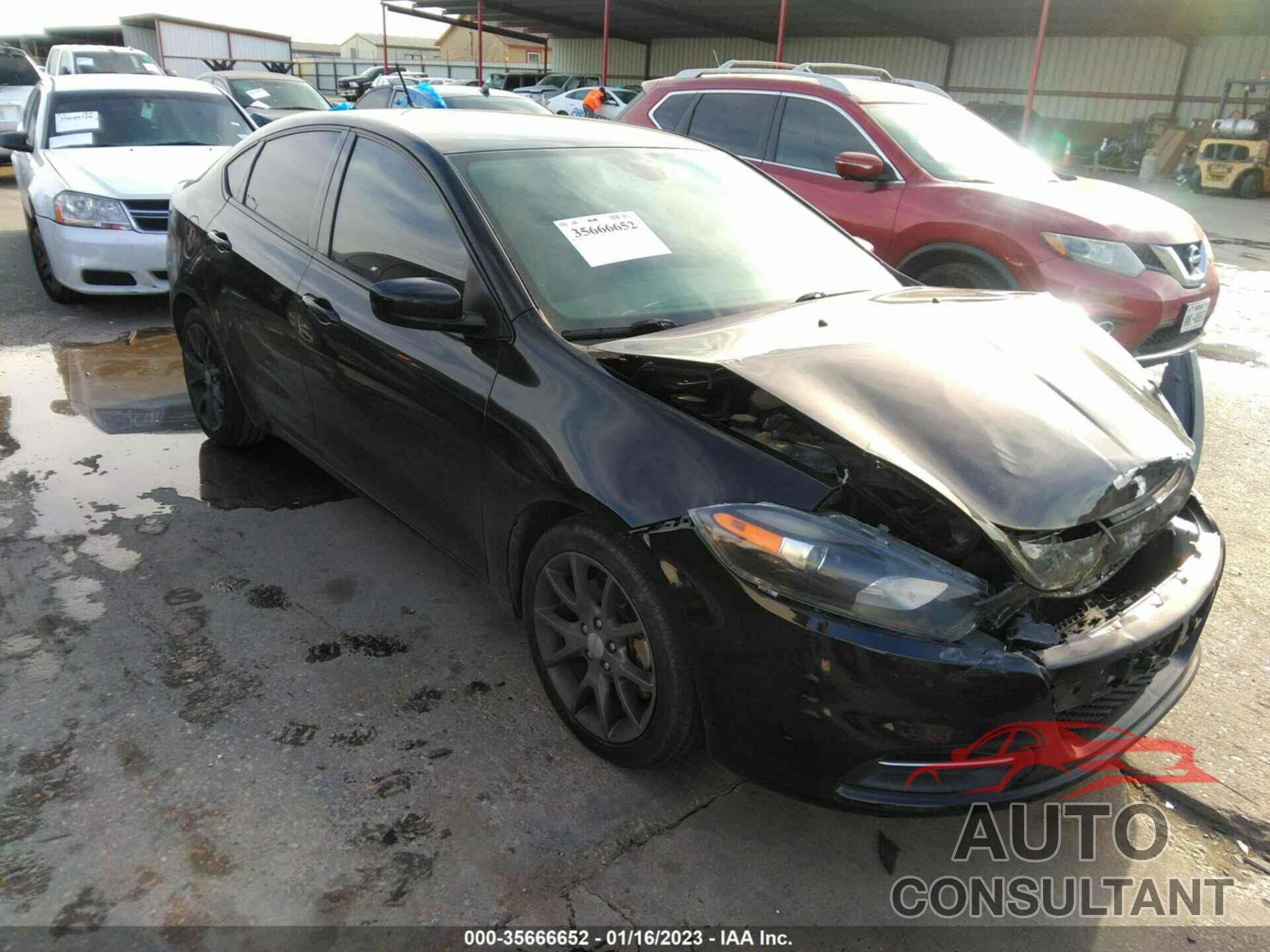 DODGE DART 2016 - 1C3CDFAA3GD728155