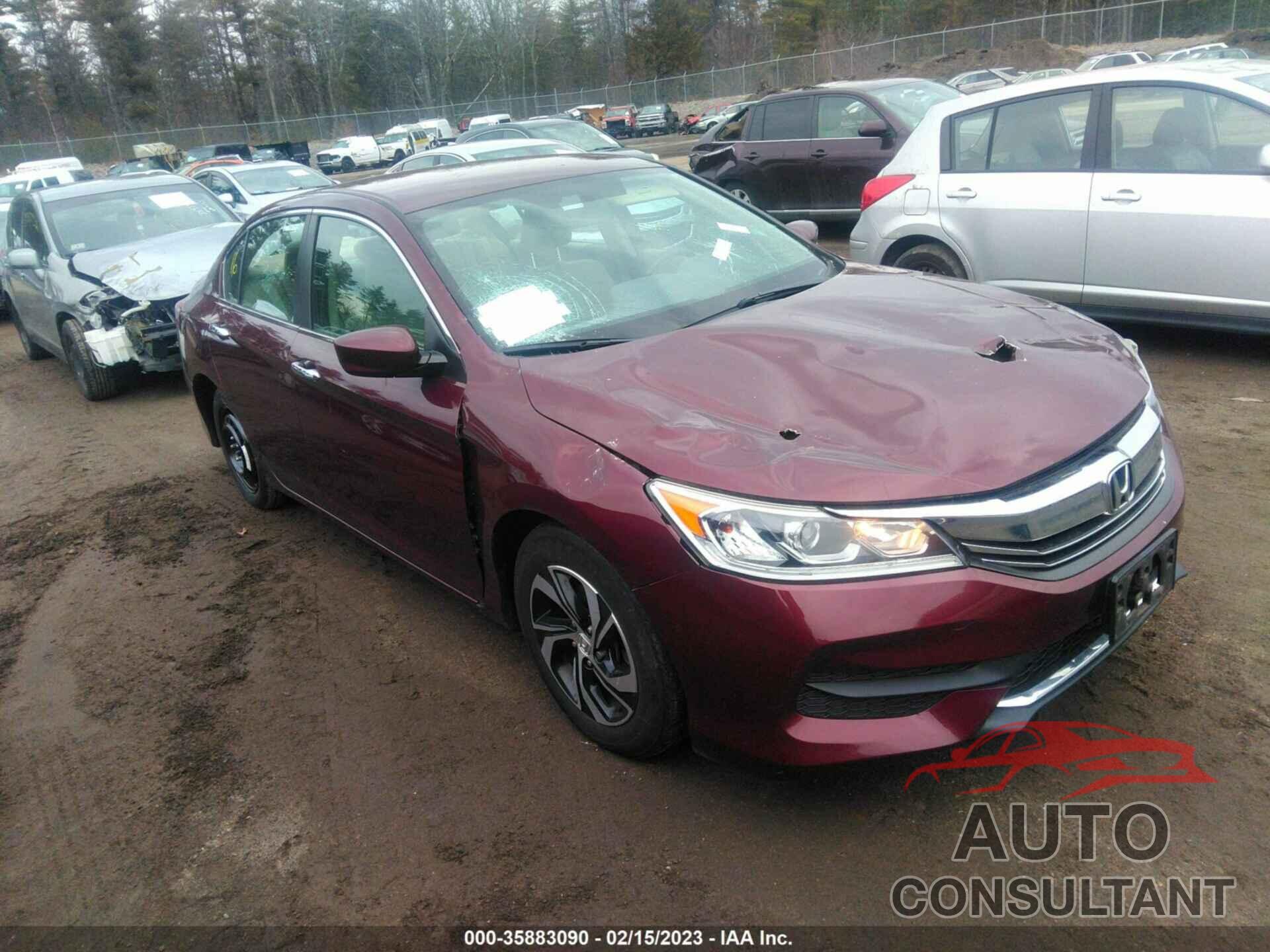 HONDA ACCORD SEDAN 2016 - 1HGCR2F30GA002367