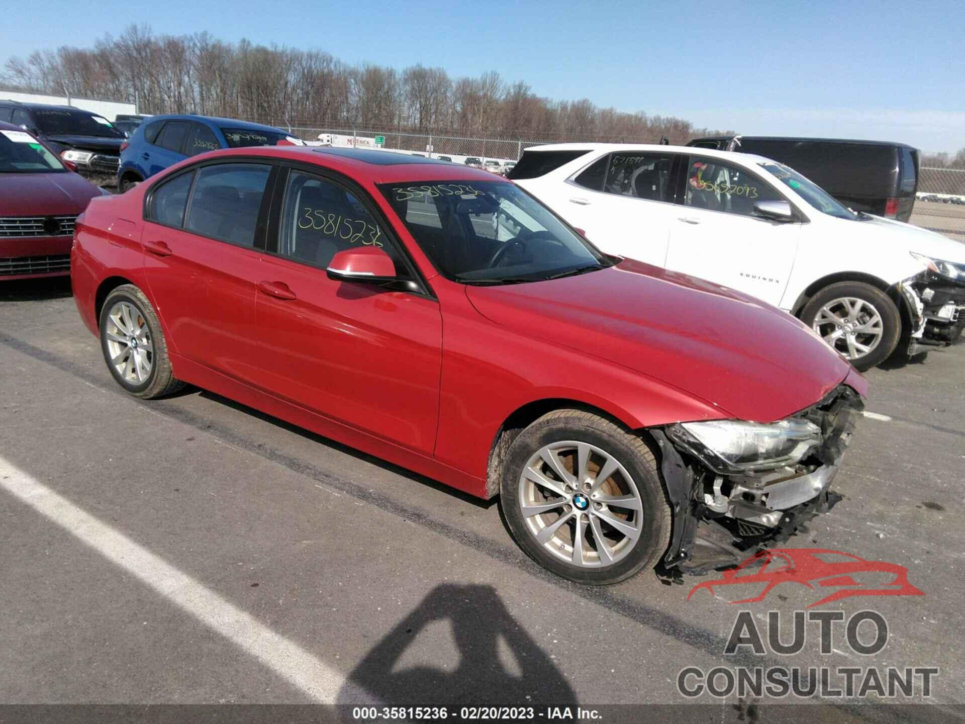 BMW 3 SERIES 2018 - WBA8E5G55JNV02832