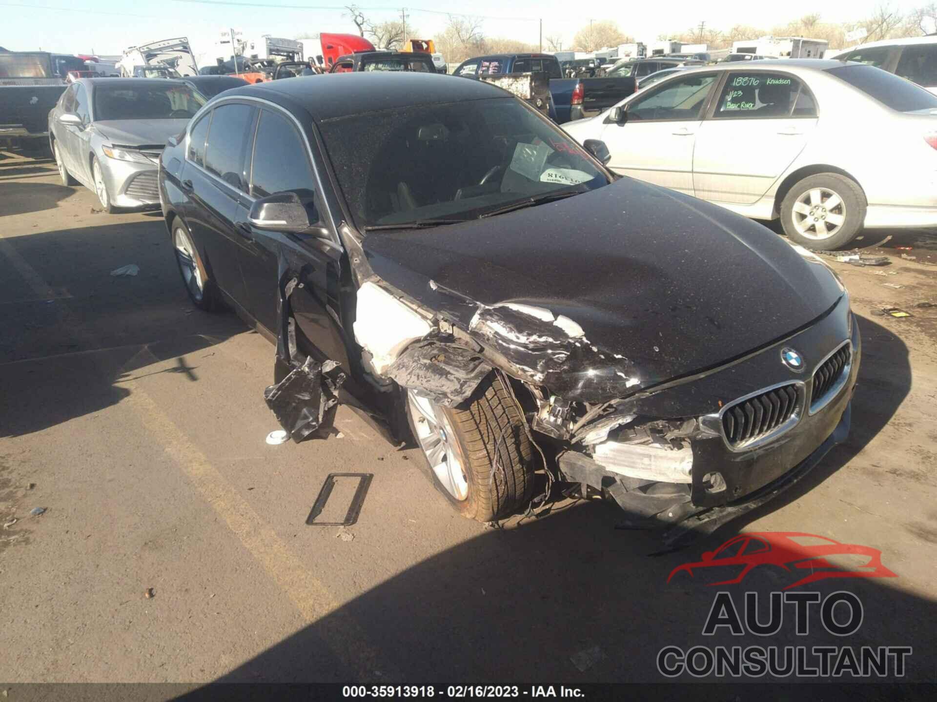 BMW 3 SERIES 2017 - WBA8D9G34HNU66473