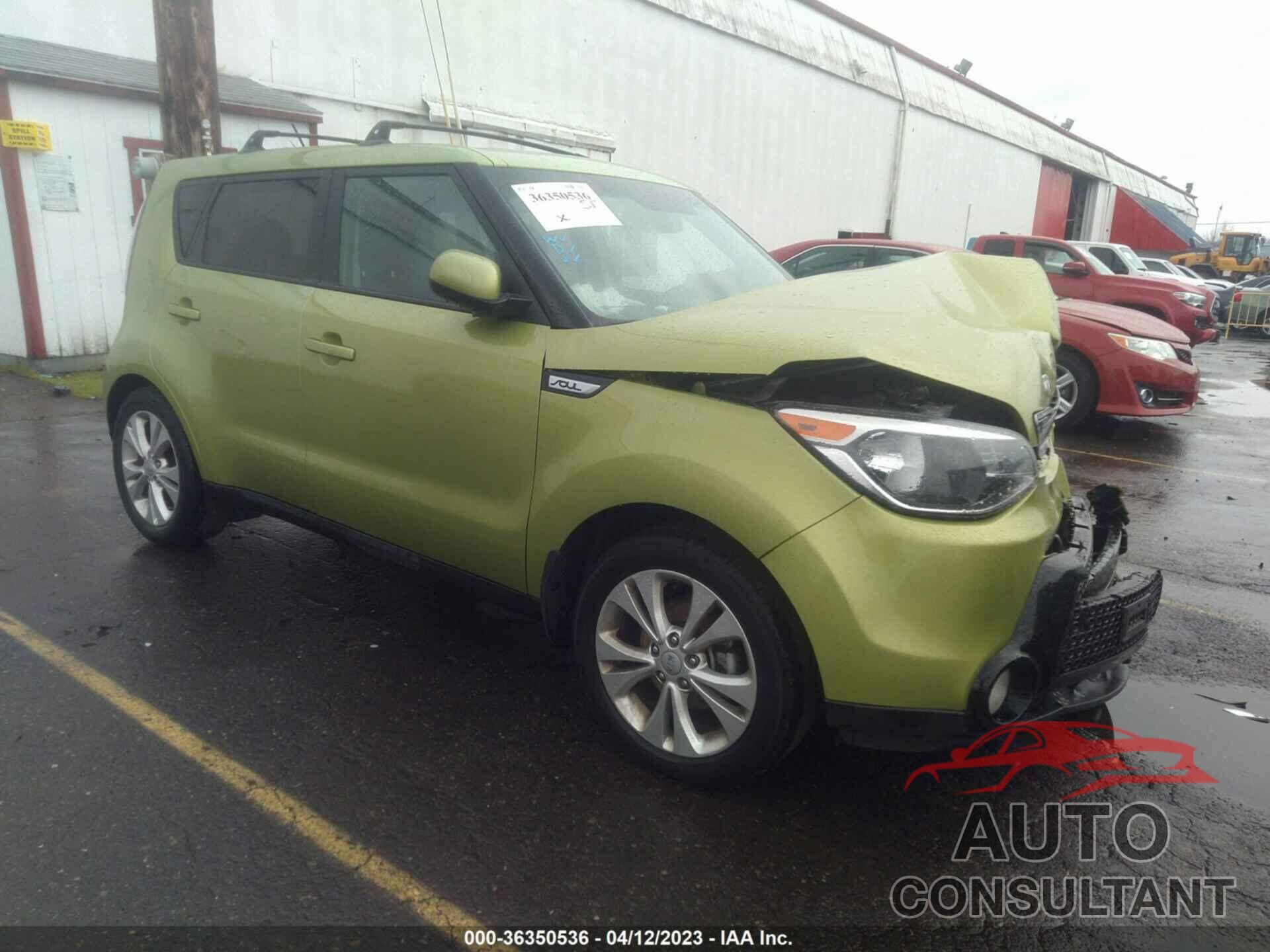 KIA SOUL 2016 - KNDJP3A55G7860425