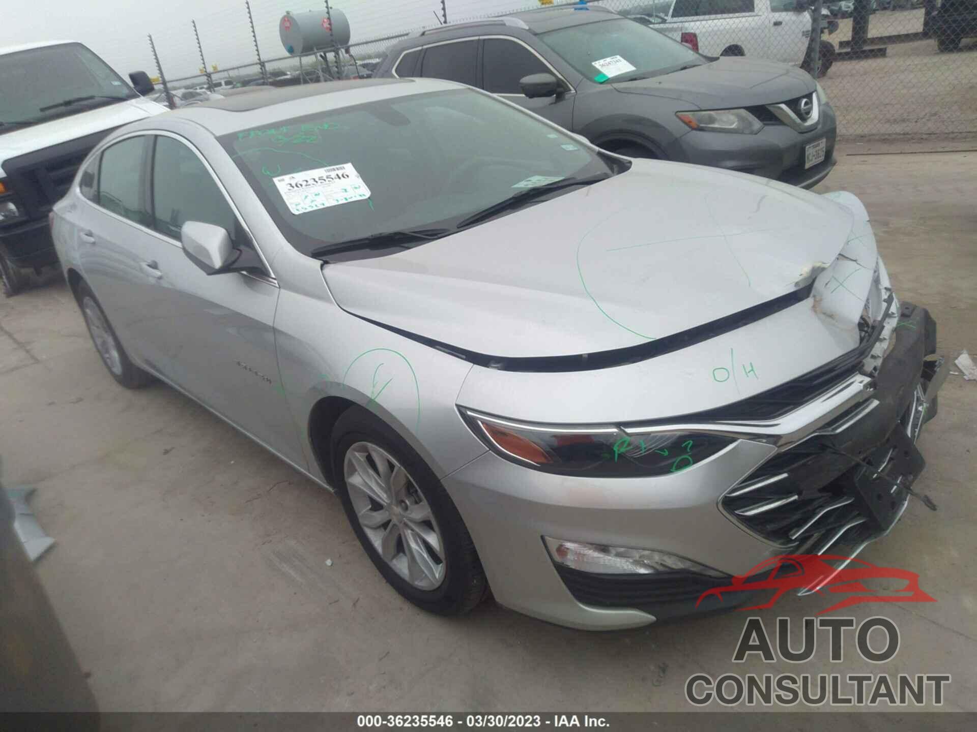 CHEVROLET MALIBU 2022 - 1G1ZD5ST4NF177485