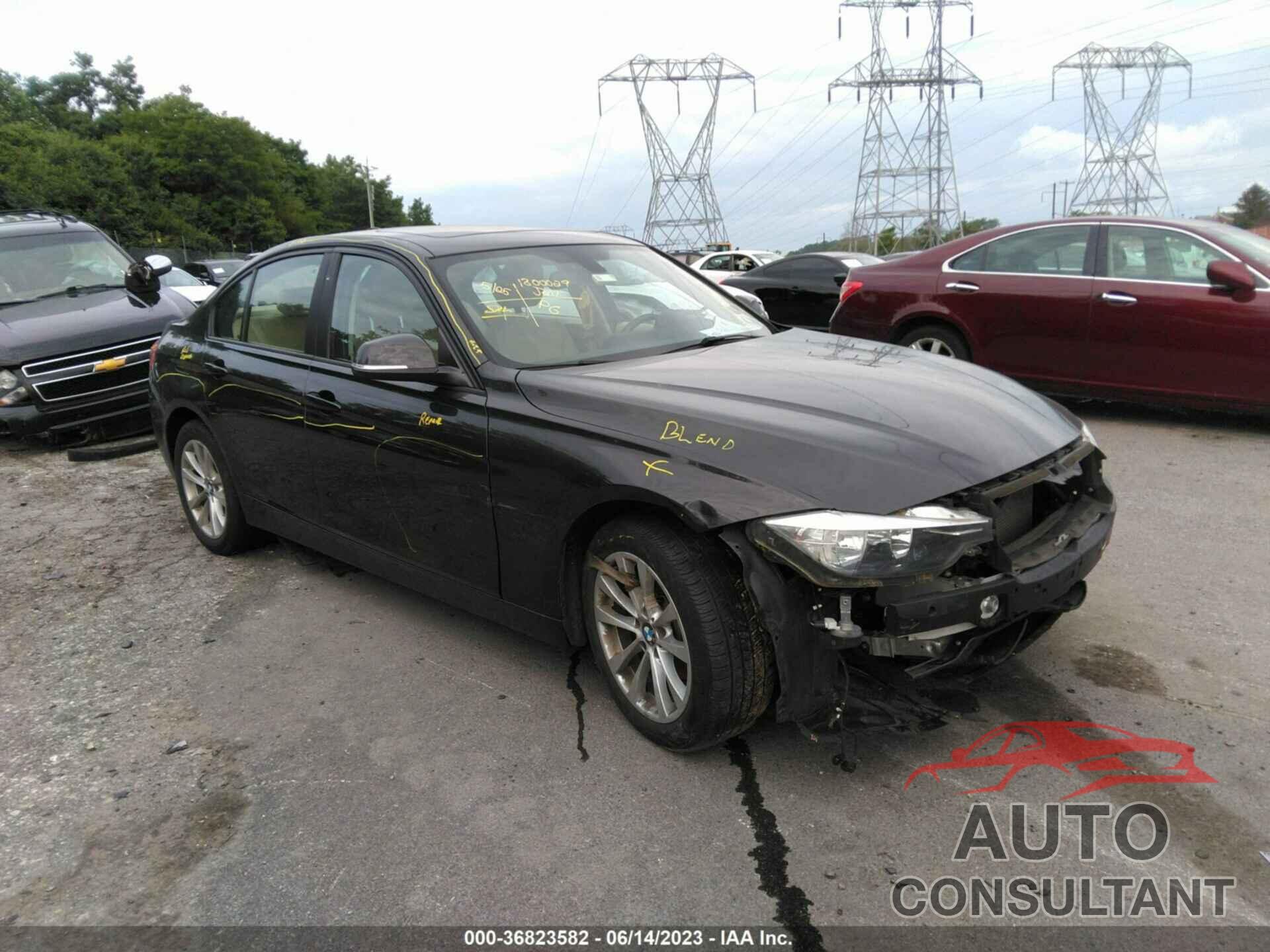 BMW 3 SERIES 2016 - WBA8E5G53GNT40952