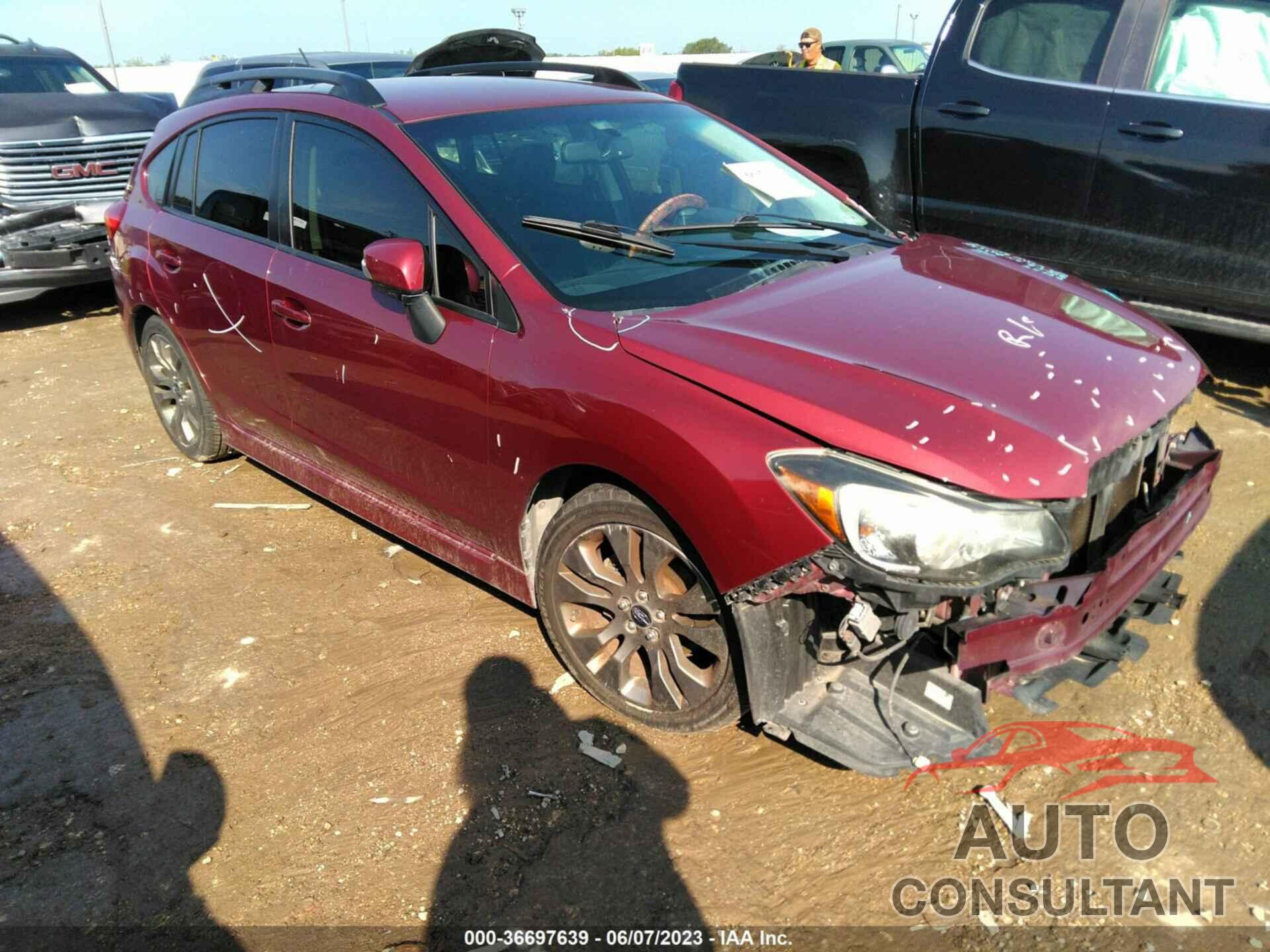 SUBARU IMPREZA WAGON 2015 - JF1GPAT62F8298082