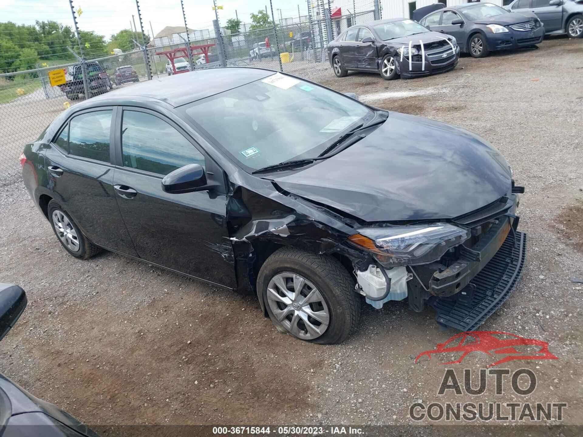TOYOTA COROLLA 2017 - 2T1BURHE1HC884095