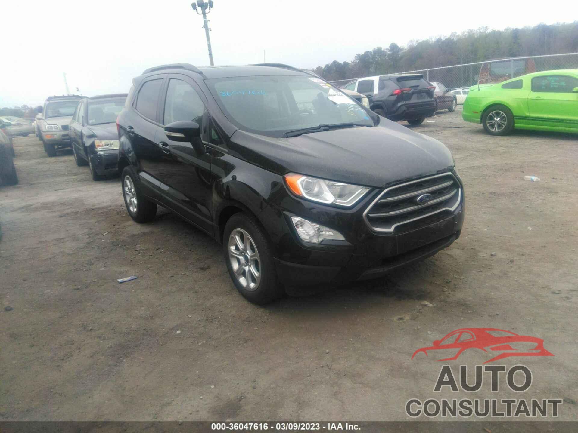 FORD ECOSPORT 2019 - MAJ3S2GE8KC299989