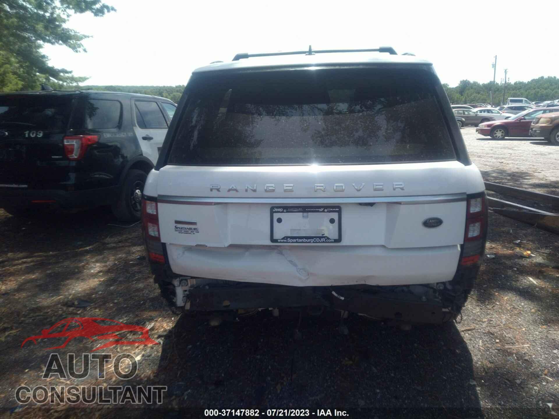 LAND ROVER RANGE ROVER 2016 - SALGS2EF9GA251842