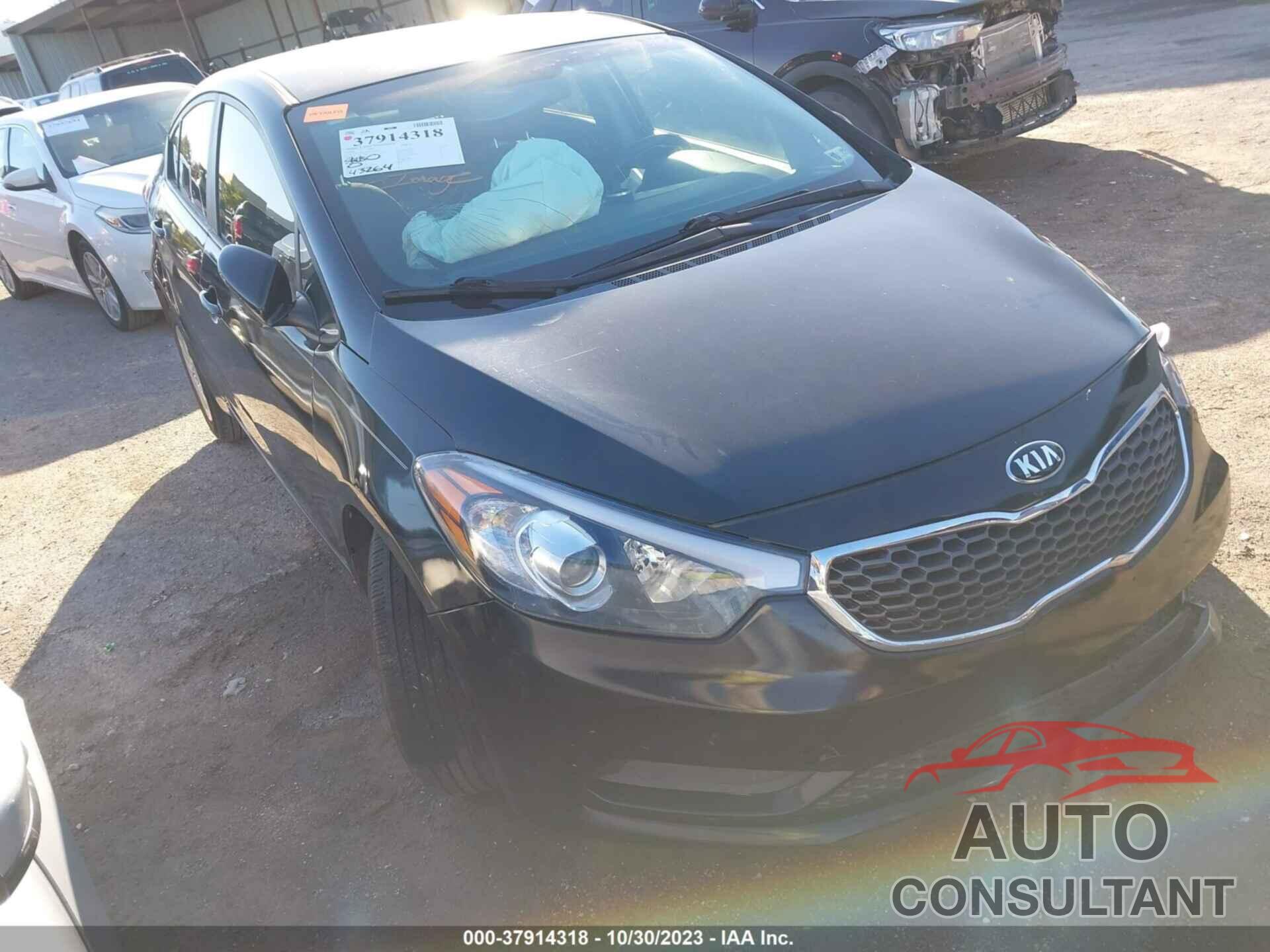 KIA FORTE 2016 - KNAFK4A64G5501918