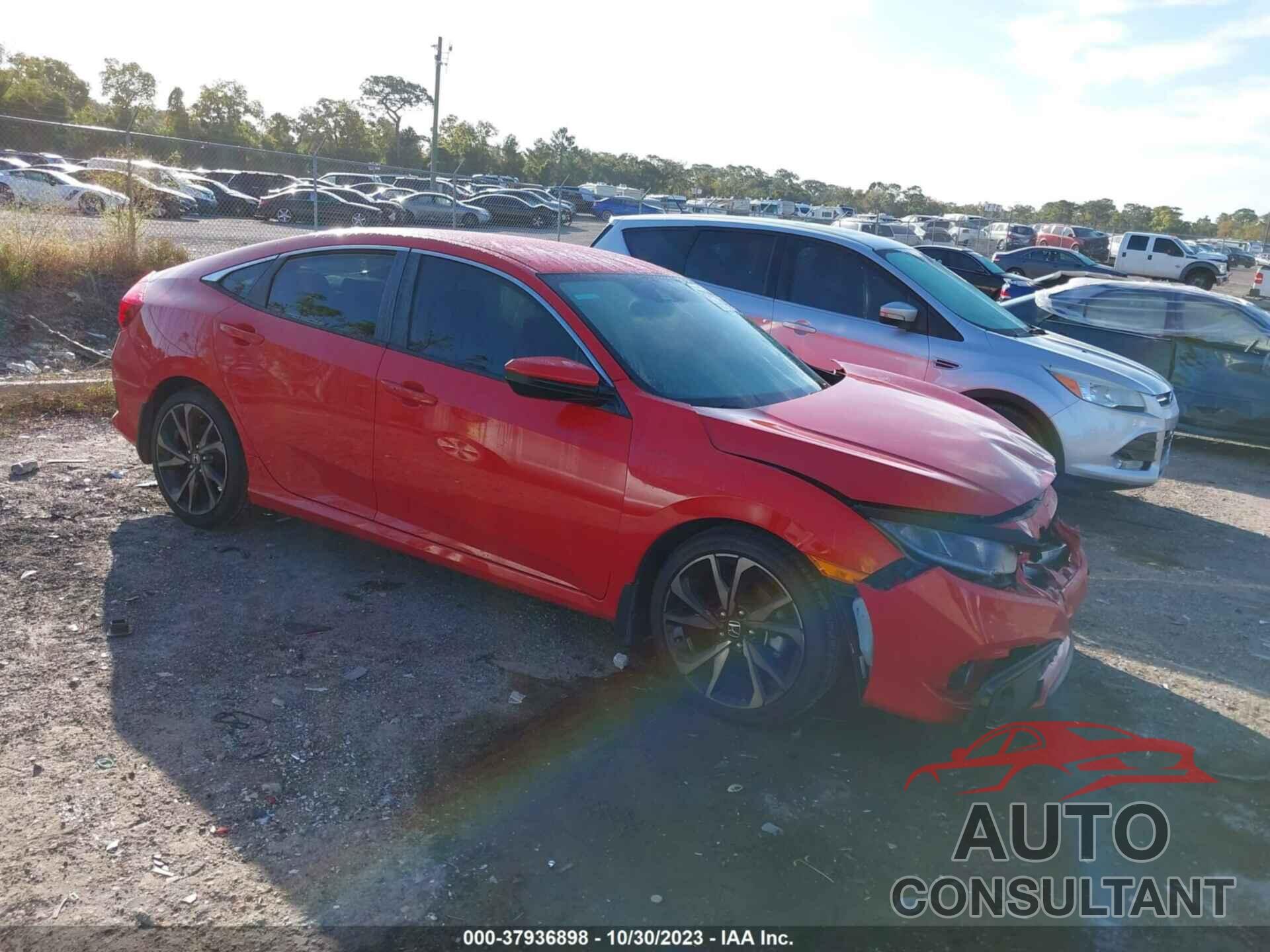 HONDA CIVIC 2019 - 2HGFC2F83KH588373