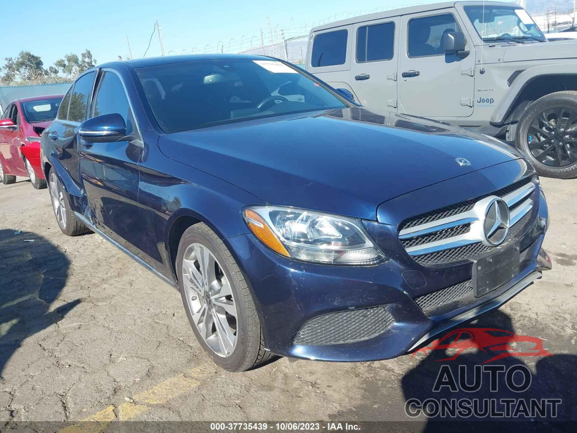 MERCEDES-BENZ C 300 2018 - WDDWF4JB5JR411297