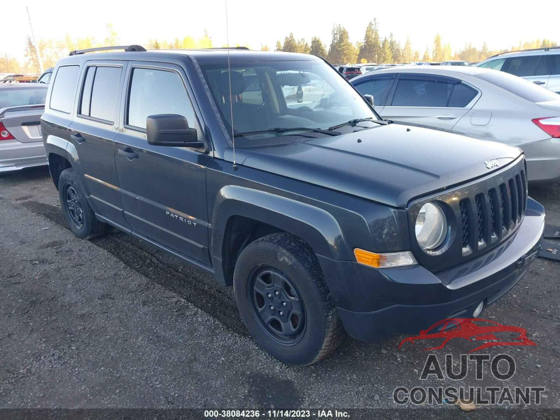 JEEP PATRIOT 2016 - 1C4NJPBA9GD609396