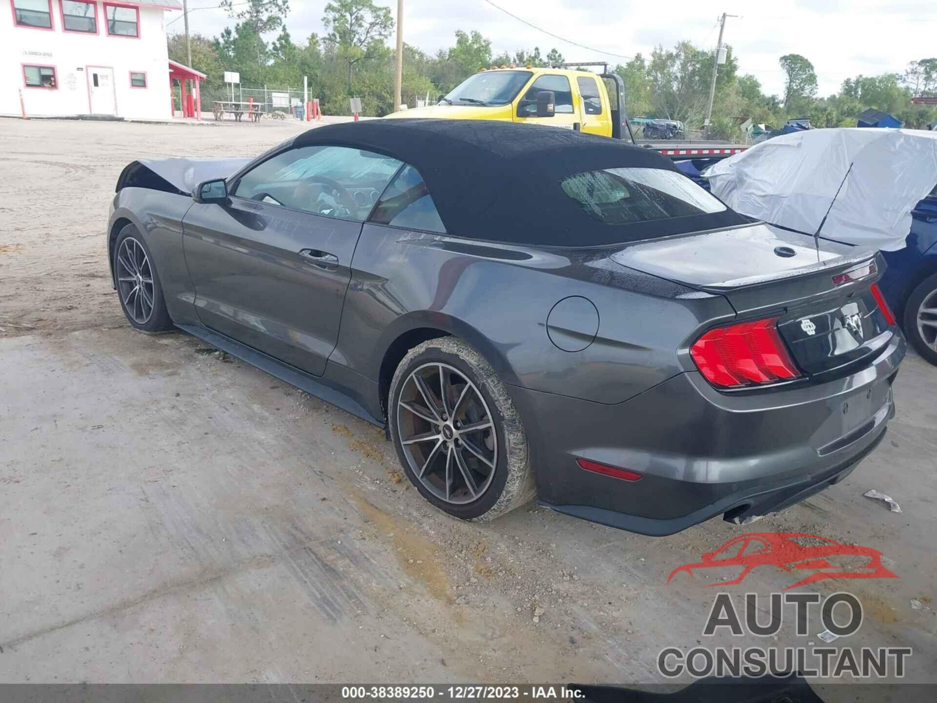 FORD MUSTANG 2018 - 1FATP8UH0J5116588