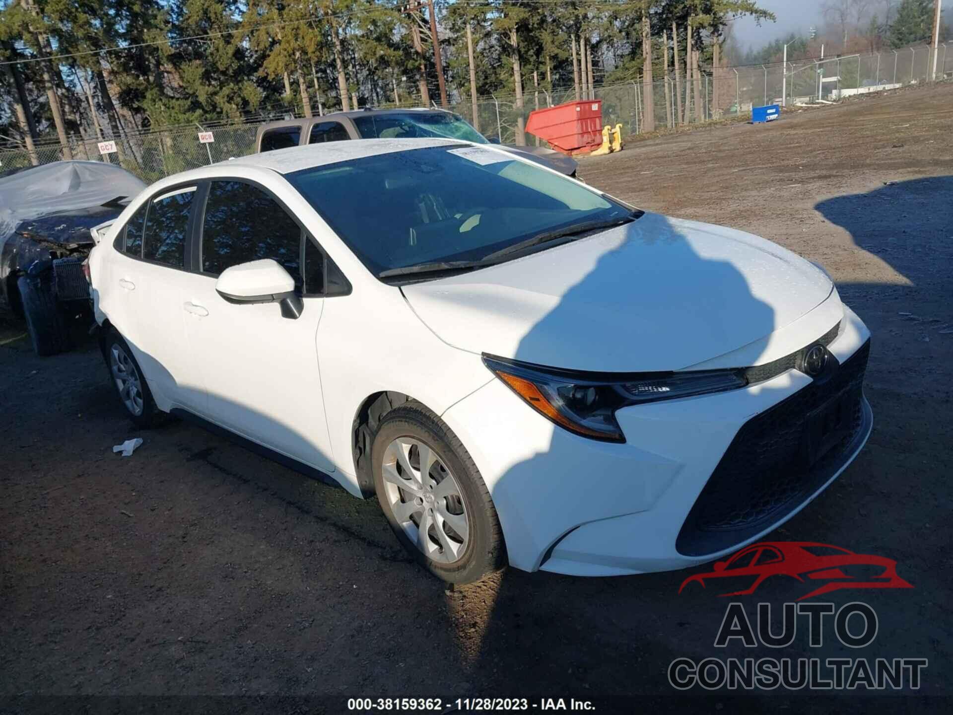 TOYOTA COROLLA 2021 - 5YFEPMAE3MP226581