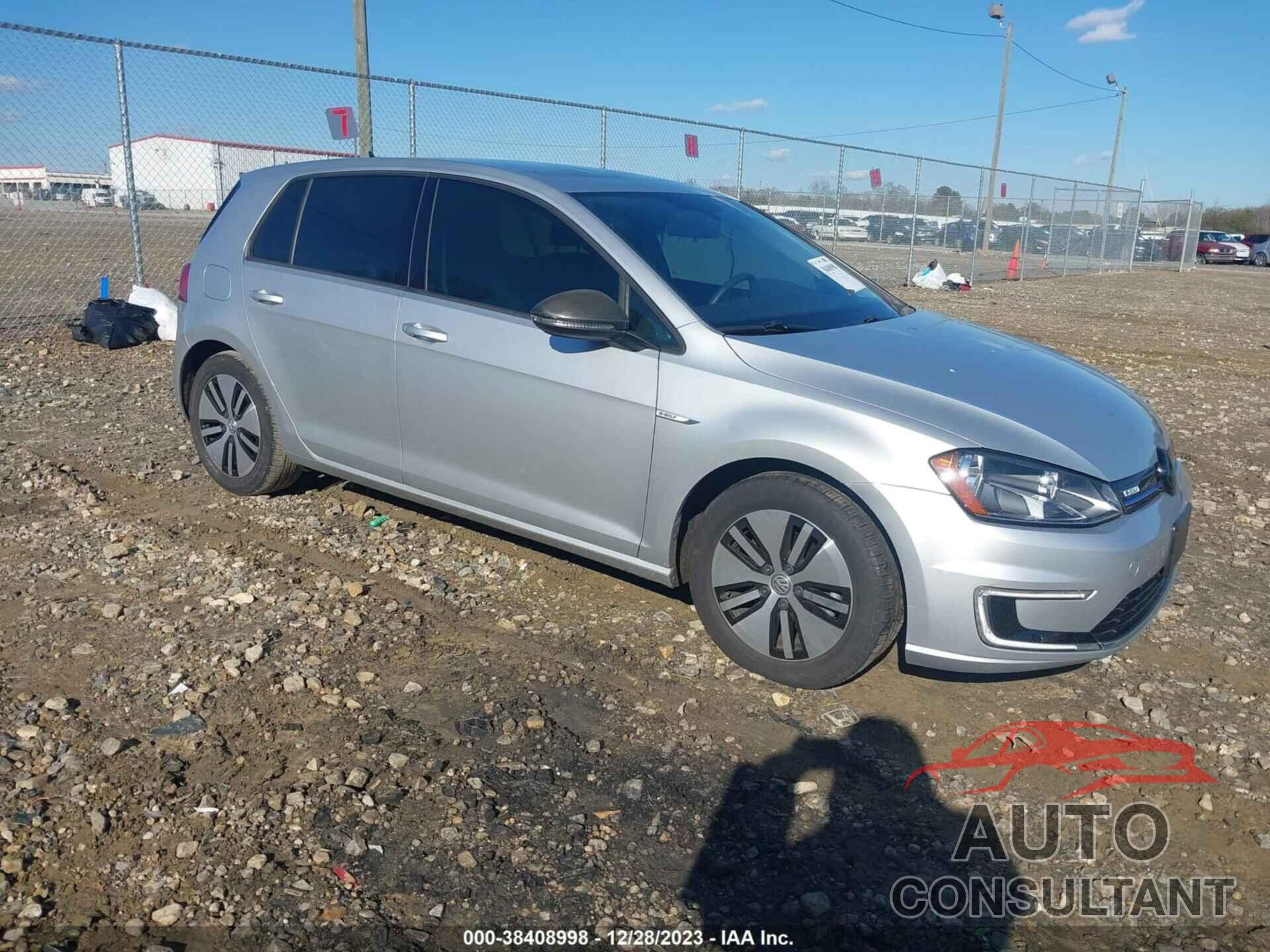 VOLKSWAGEN E-GOLF 2016 - WVWKP7AU3GW907122