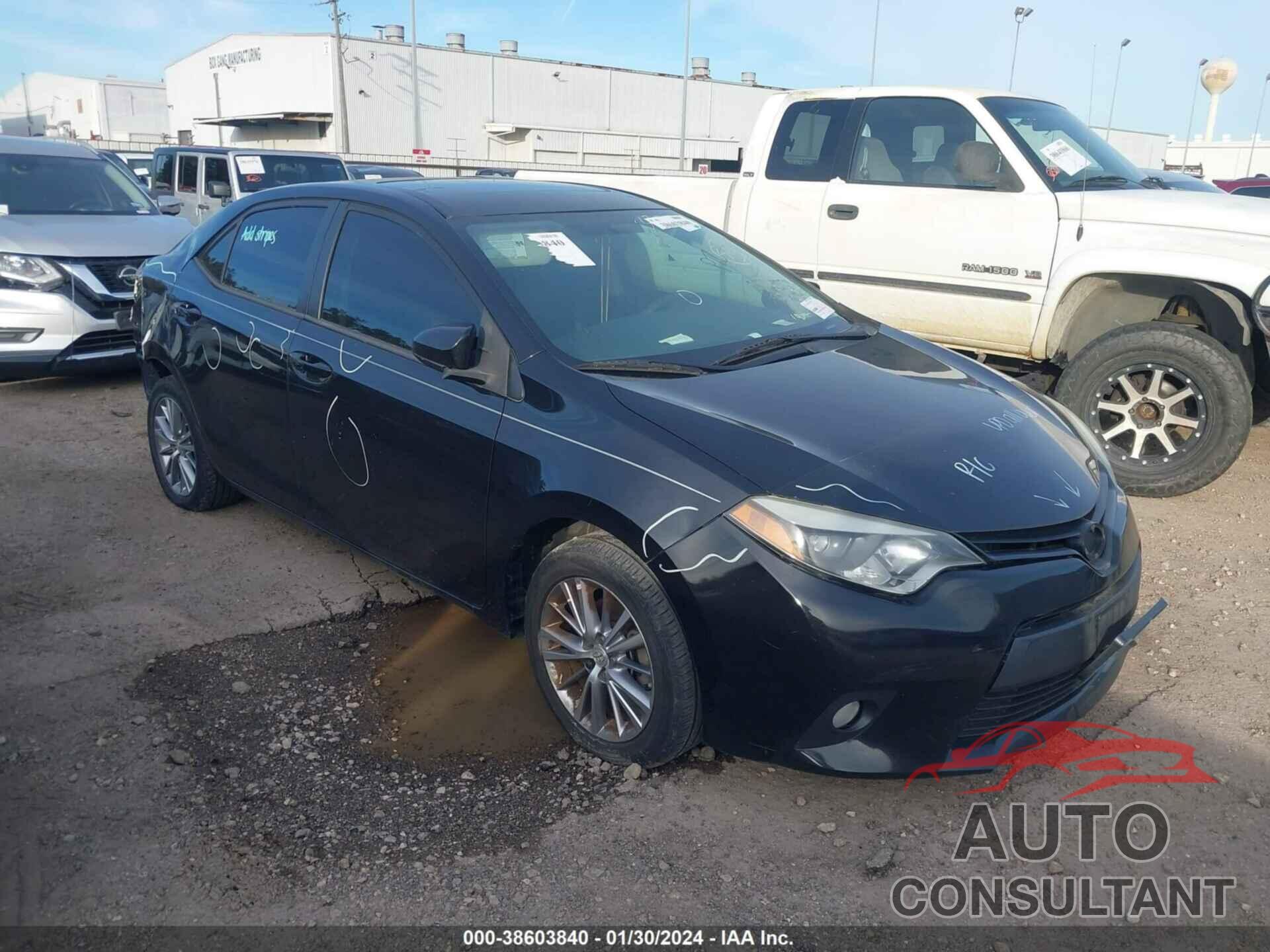 TOYOTA COROLLA 2016 - 5YFBURHE7GP373506