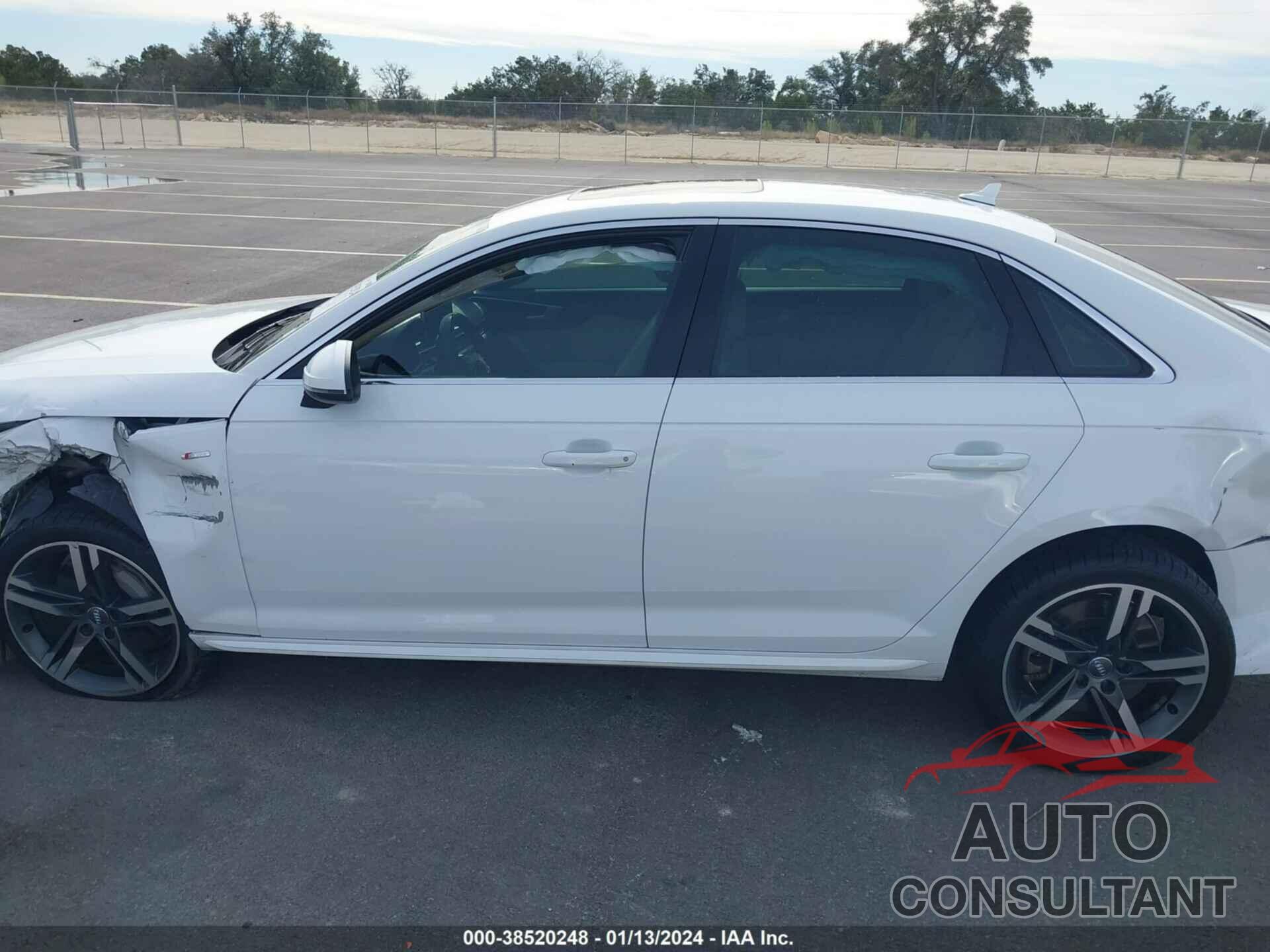 AUDI A4 2017 - WAUENAF49HN036515