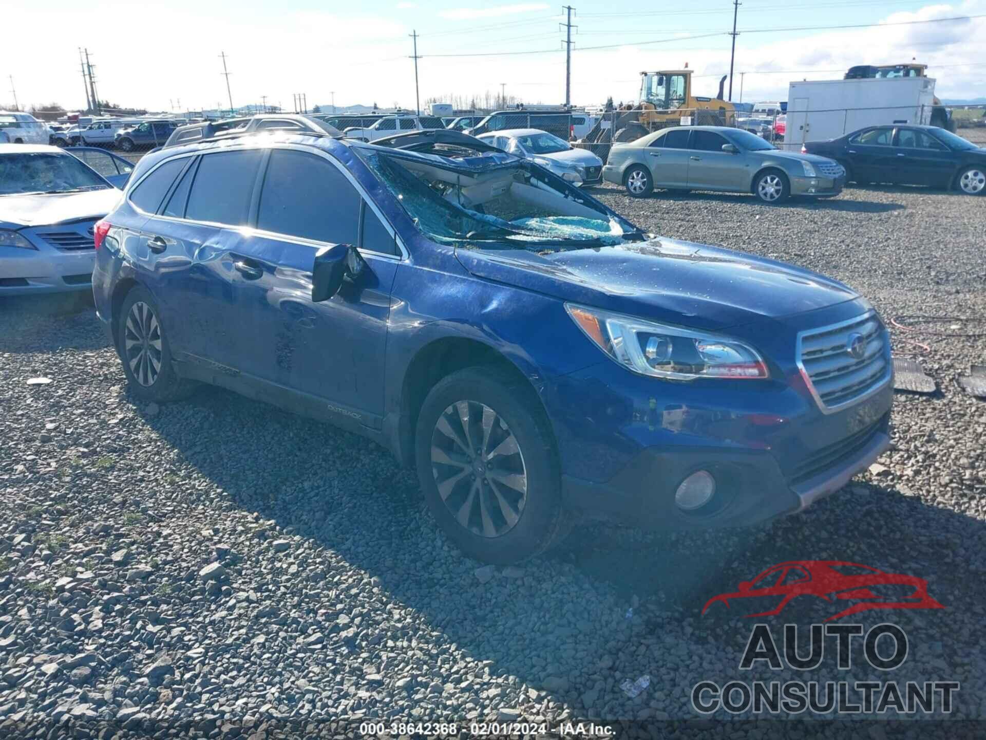 SUBARU OUTBACK 2016 - 4S4BSALC9G3268676
