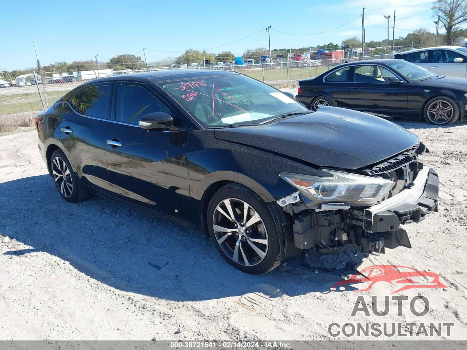 NISSAN MAXIMA 2016 - 1N4AA6AP3GC435030