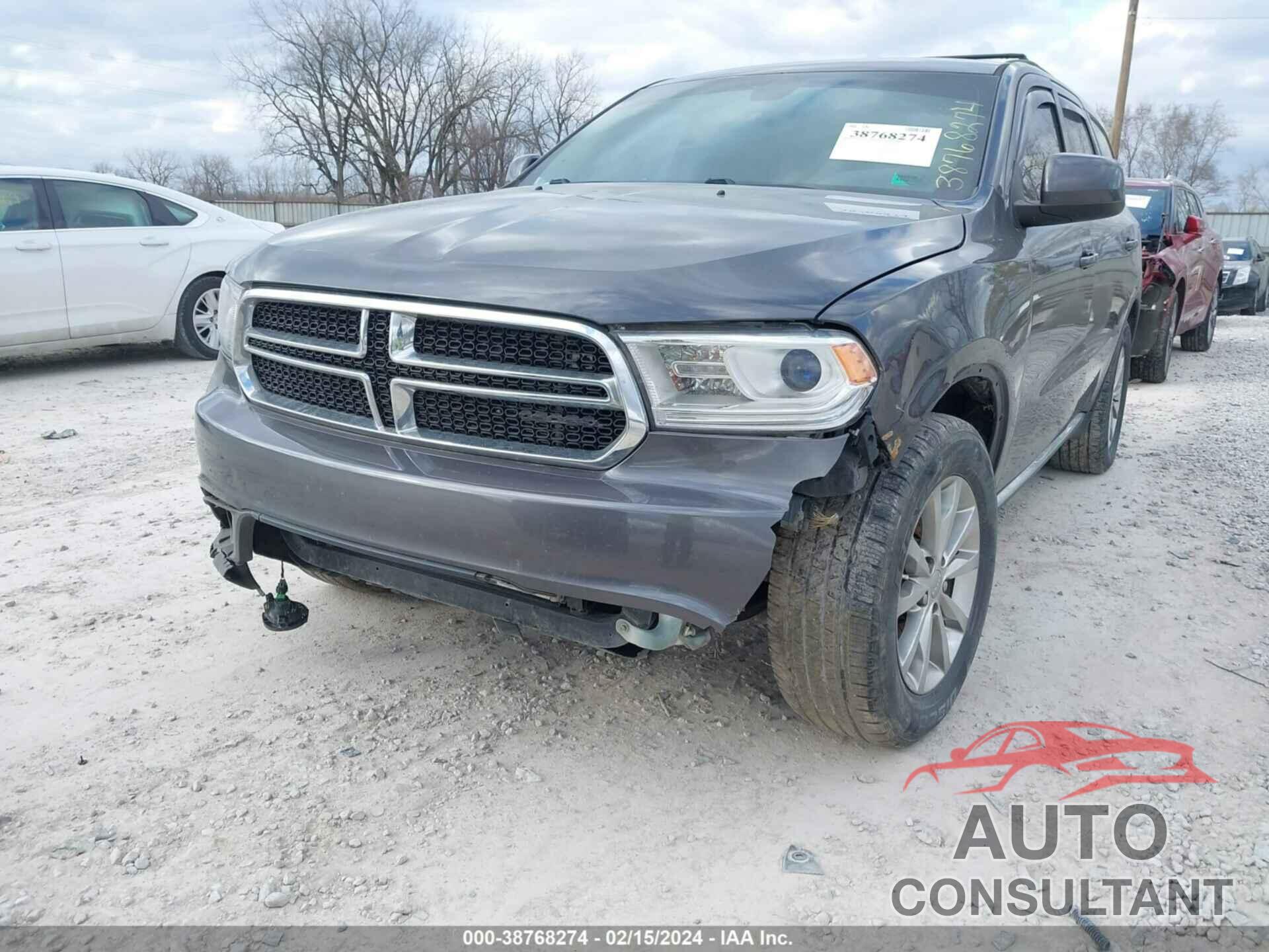 DODGE DURANGO 2016 - 1C4RDJAGXGC486452