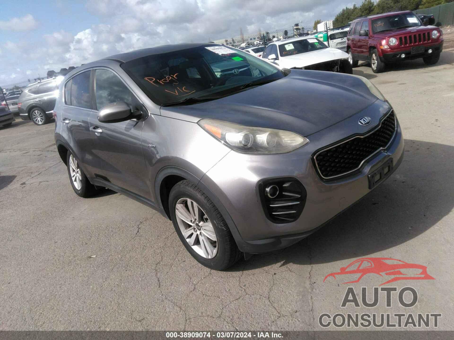 KIA SPORTAGE 2017 - KNDPMCAC1H7082479