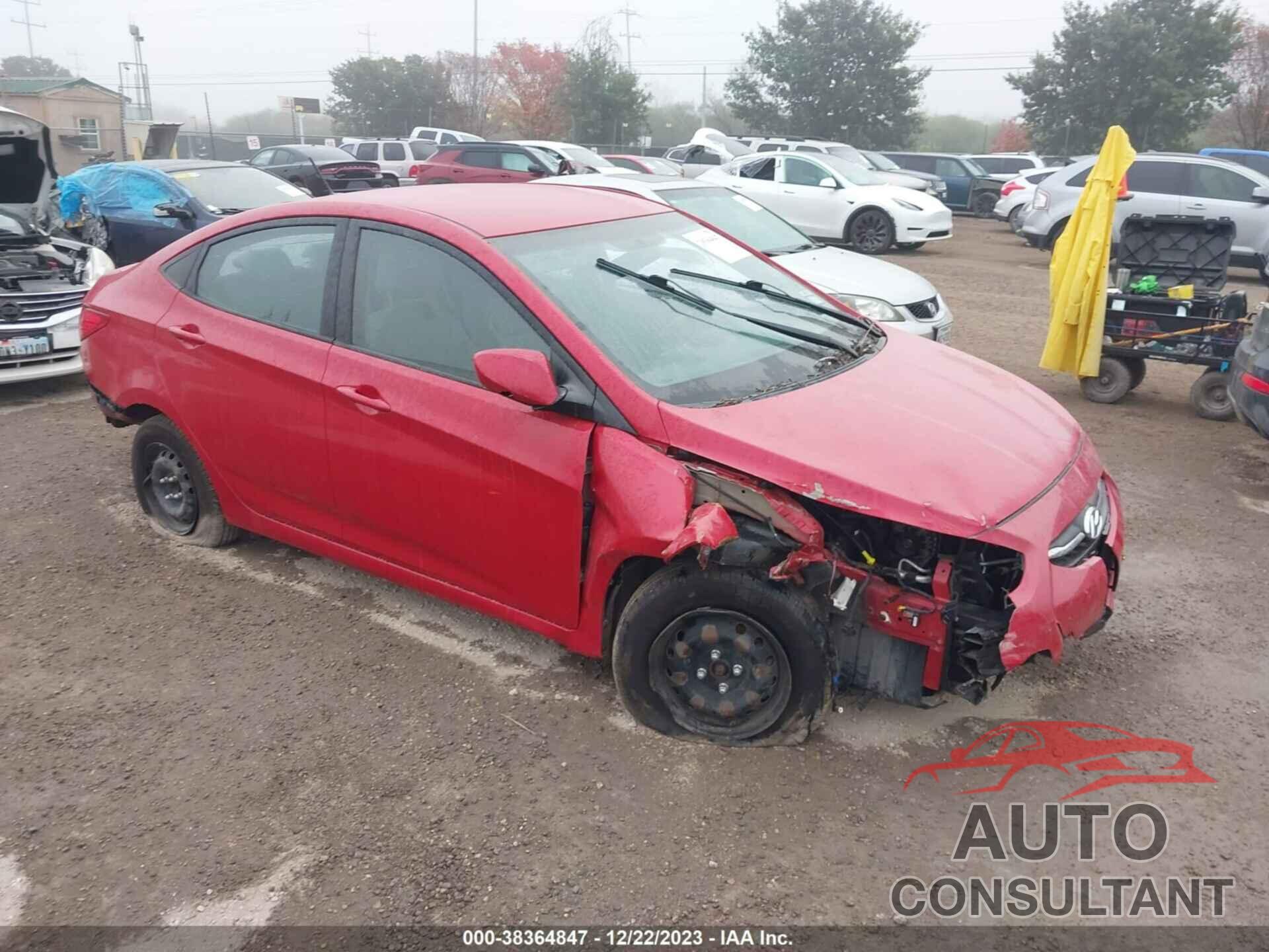 HYUNDAI ACCENT 2016 - KMHCT4AE2GU986197