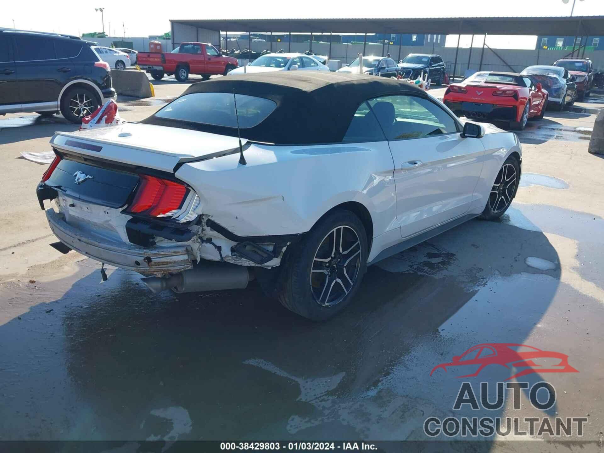 FORD MUSTANG 2018 - 1FATP8UHXJ5133446