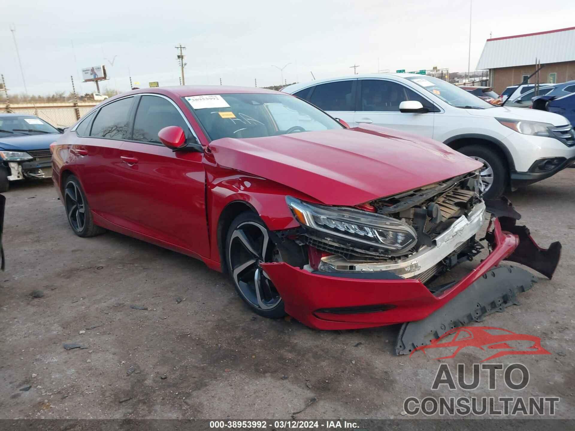 HONDA ACCORD 2019 - 1HGCV1F33KA044157