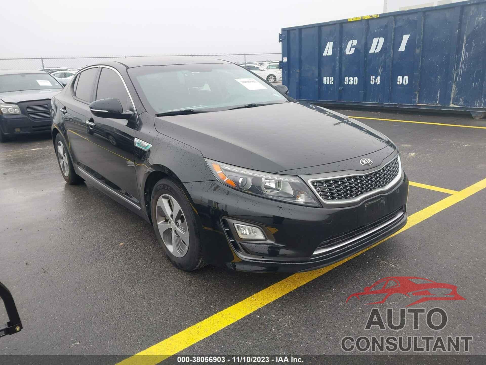 KIA OPTIMA HYBRID 2015 - KNAGM4AD0F5077746