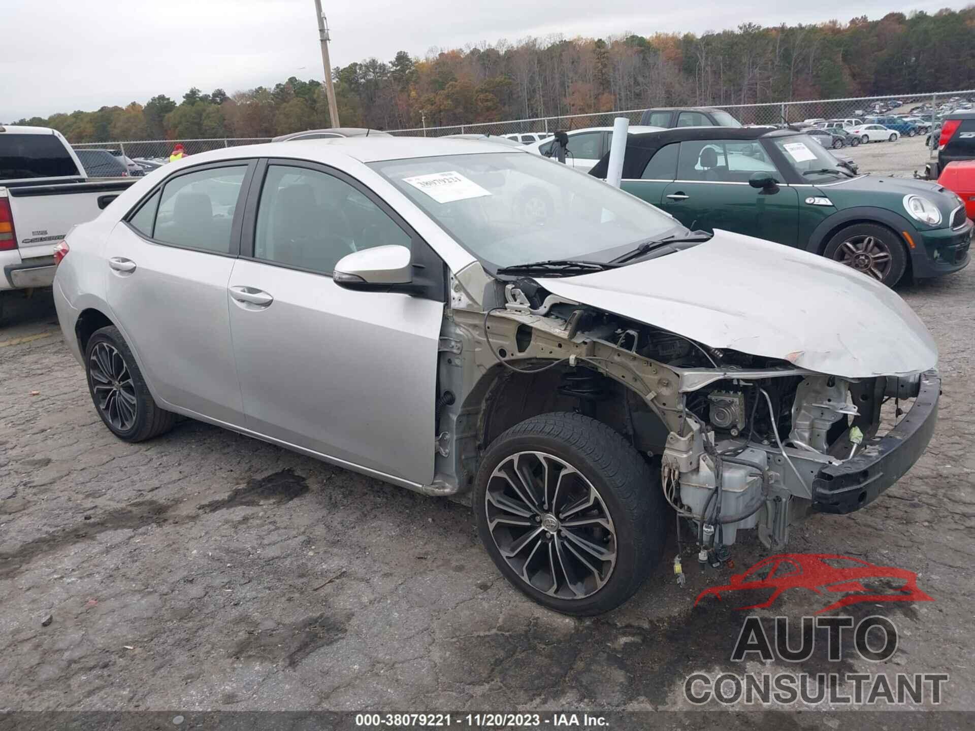 TOYOTA COROLLA 2016 - 2T1BURHE0GC711554